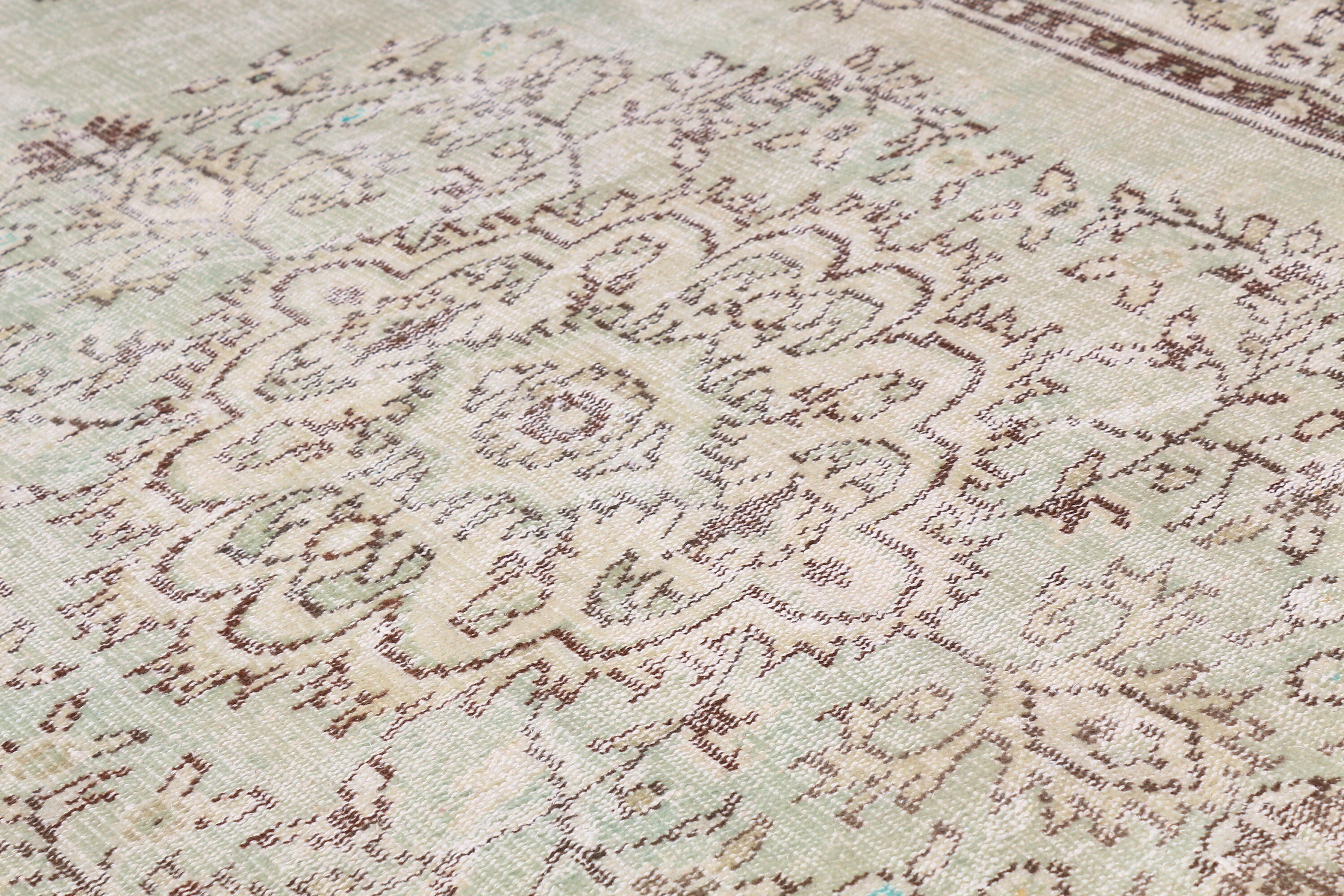 Yeşil Havalı Halı, Havalı Halılar, Yatak Odası Halıları, Türk Halıları, Mutfak Halısı, 4,6x7,8 ft Alan Halısı, Vintage Halılar, Yer Halıları, Oturma Odası Halısı