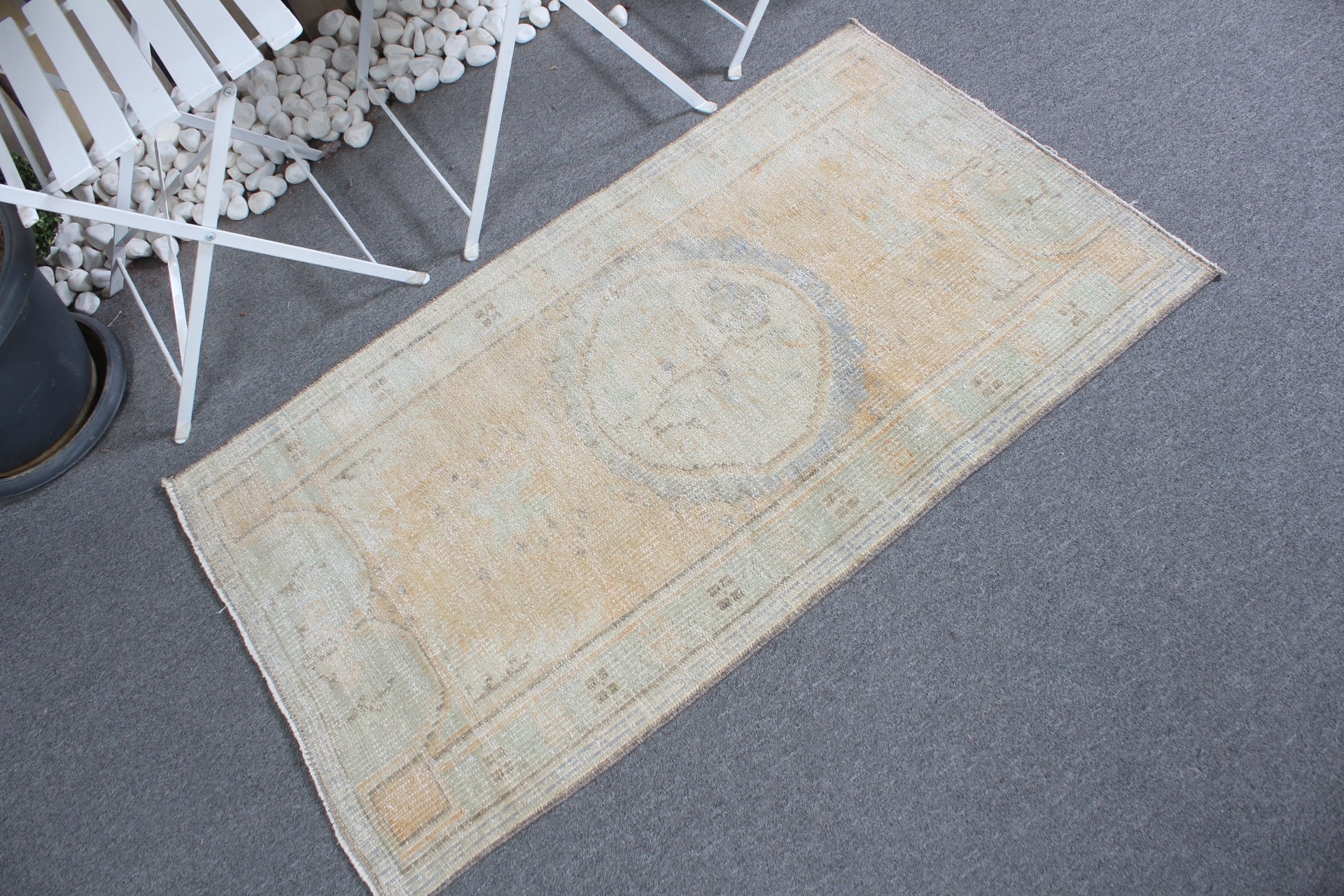 Turkish Rugs, Beige Kitchen Rug, Car Mat Rugs, Office Rug, Moroccan Rugs, Vintage Rug, 2.3x4.3 ft Small Rug, Cool Rug, Nursery Rugs