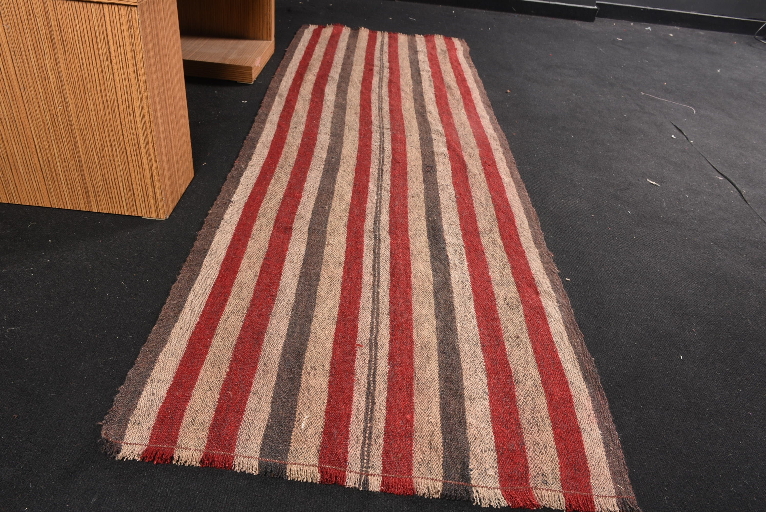 Kilim, Antika Halı, Vintage Halı, Koridor Halıları, Eski Halı, Fas Halısı, Türk Halısı, Bej Antika Halı, Merdiven Halısı, 2.5x7.5 ft Yolluk Halıları