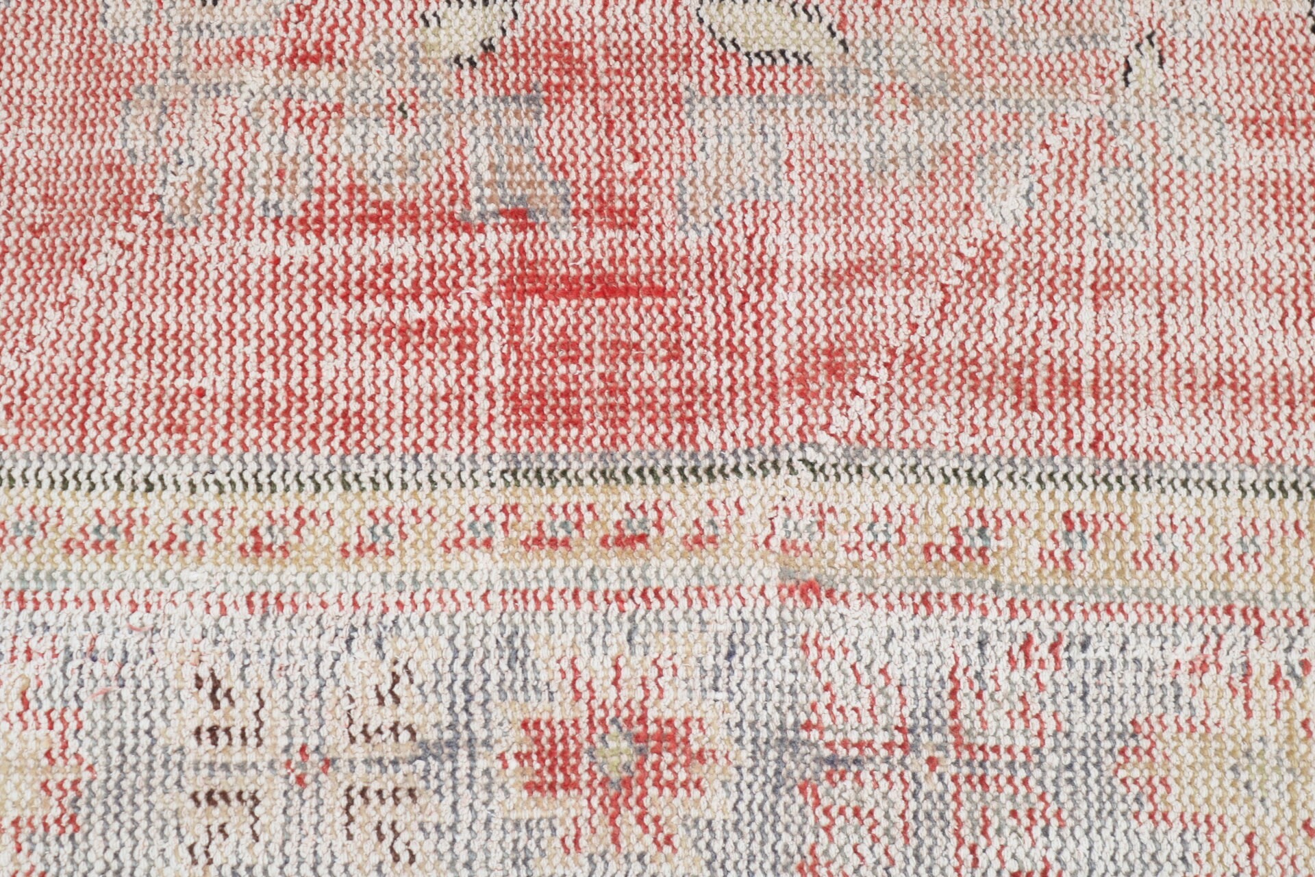 Small Area Rug, Small Boho Rugs, 2x3.5 ft Small Rugs, Red Statement Rug, Vintage Rug, Turkish Rug, Office Rugs, Luxury Rug