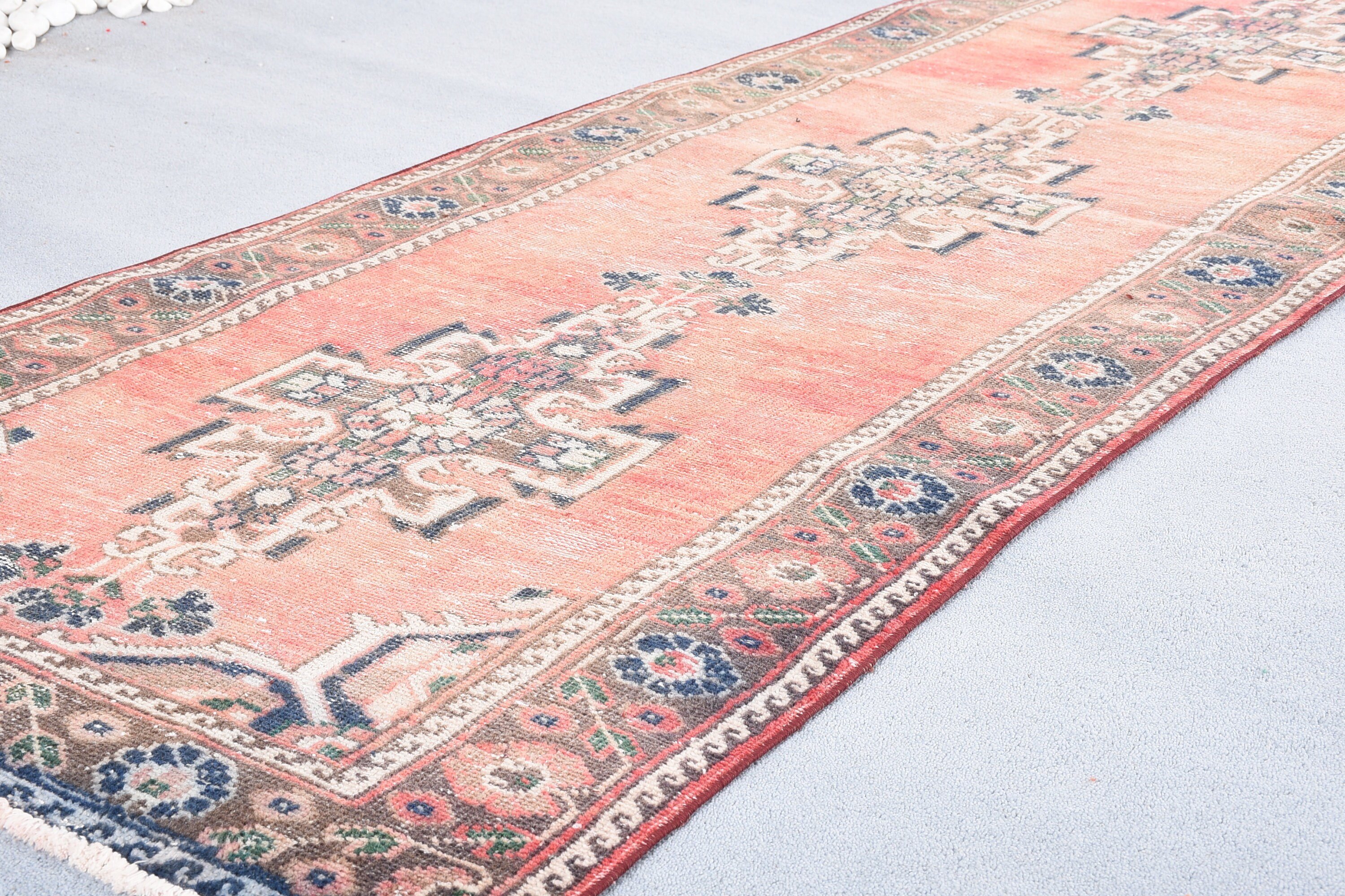 Yatak Odası Halısı, 3.5x9.6 ft Yolluk Halısı, Vintage Halı, Etnik Halı, Anadolu Halısı, Kırmızı Mutfak Halısı, Koridor Halıları, Türk Halısı, Mutfak Halıları