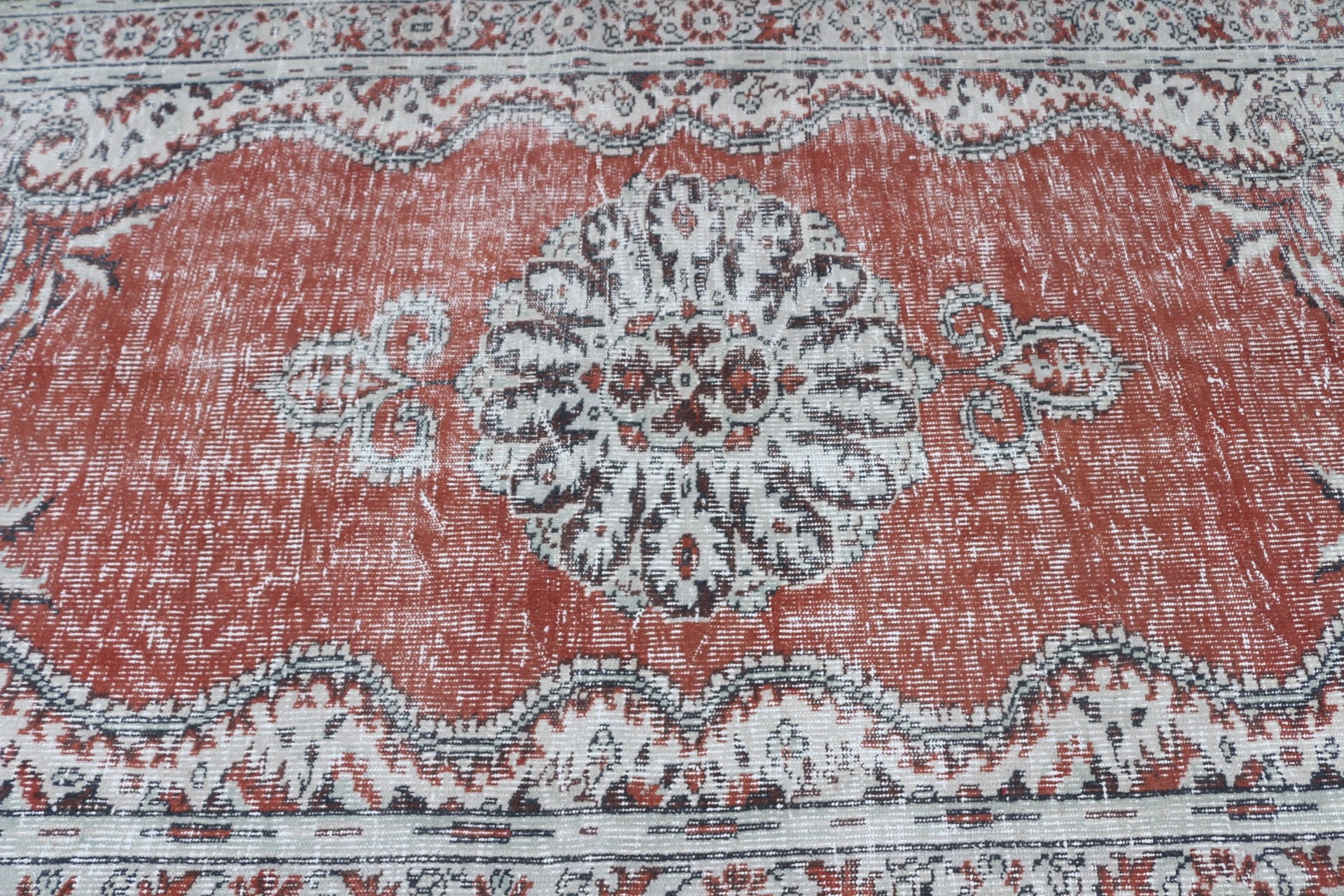 Bedroom Rug, Vintage Rug, Red Antique Rugs, Salon Rugs, Nomadic Rugs, Turkish Rug, Home Decor Rugs, Oushak Rugs, 5.3x9.2 ft Large Rug