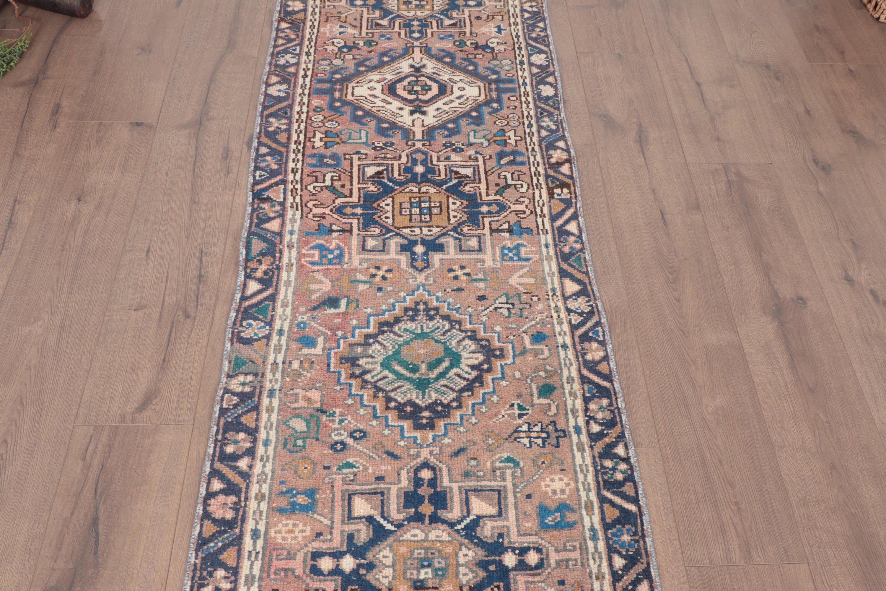 Uzun Yolluk Halıları, Vintage Halı, Nötr Halı, 2.2x8.7 ft Koşucu Halıları, Beni Ourain Koşucu Halısı, Türk Halısı, Bronz Oushak Halıları, Fas Halısı