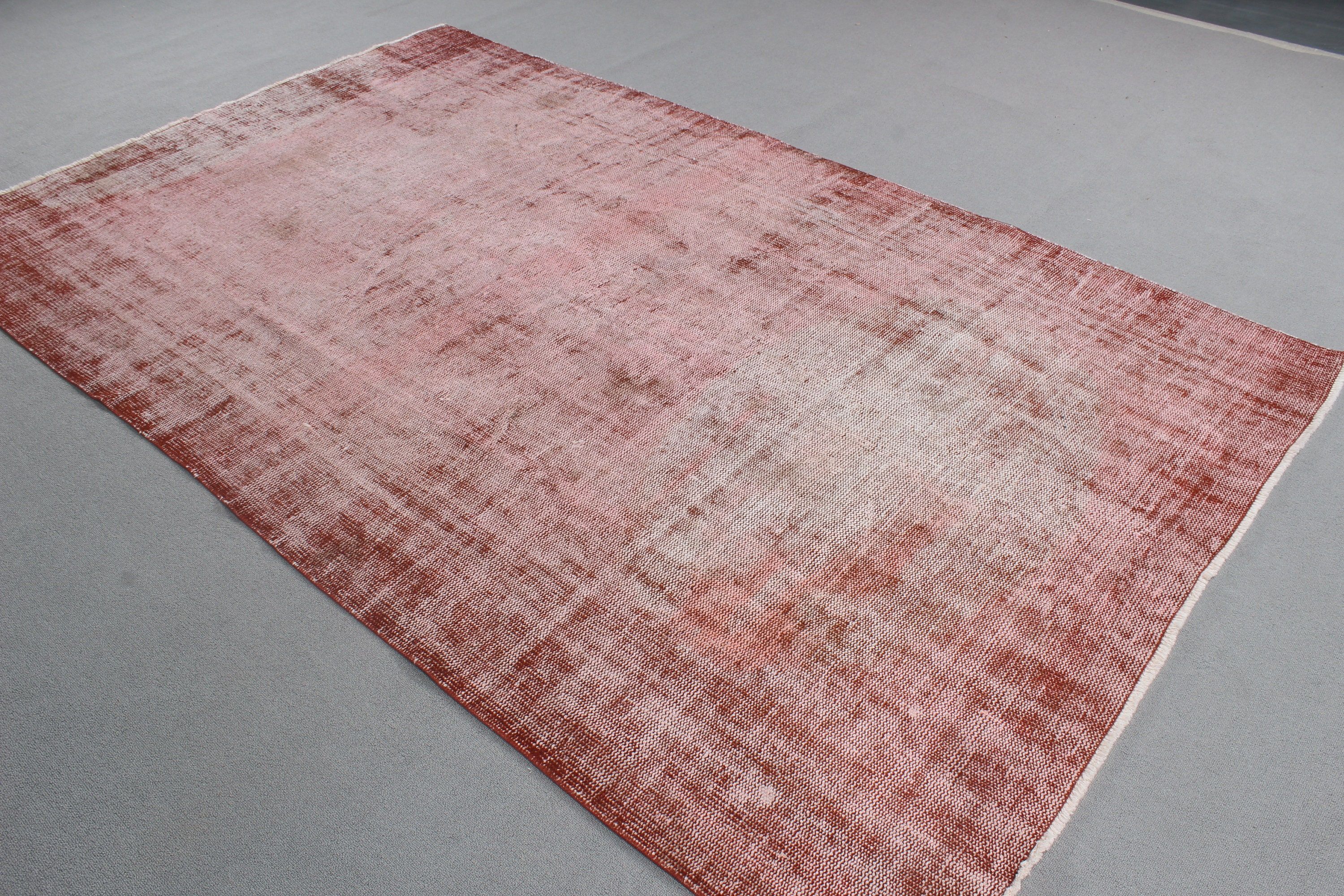 Home Decor Rugs, Turkish Rugs, Pink Flatweave Rug, Moroccan Rug, 5.5x9.1 ft Large Rugs, Vintage Rugs, Dining Room Rug, Large Vintage Rugs