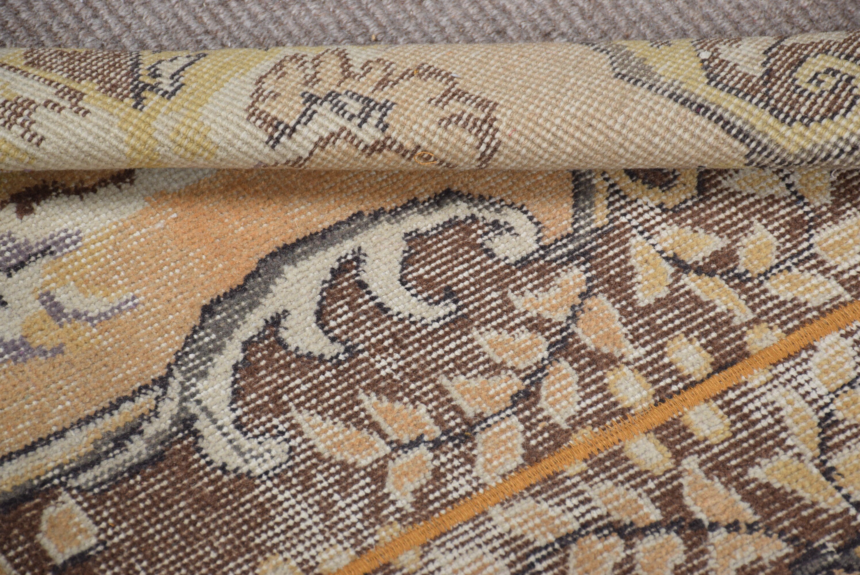 Kitchen Rugs, Bedroom Rug, Rugs for Kitchen, Beige Anatolian Rug, Vintage Rug, Cool Rugs, Bath Rug, 2.5x2.8 ft Small Rug, Turkish Rug