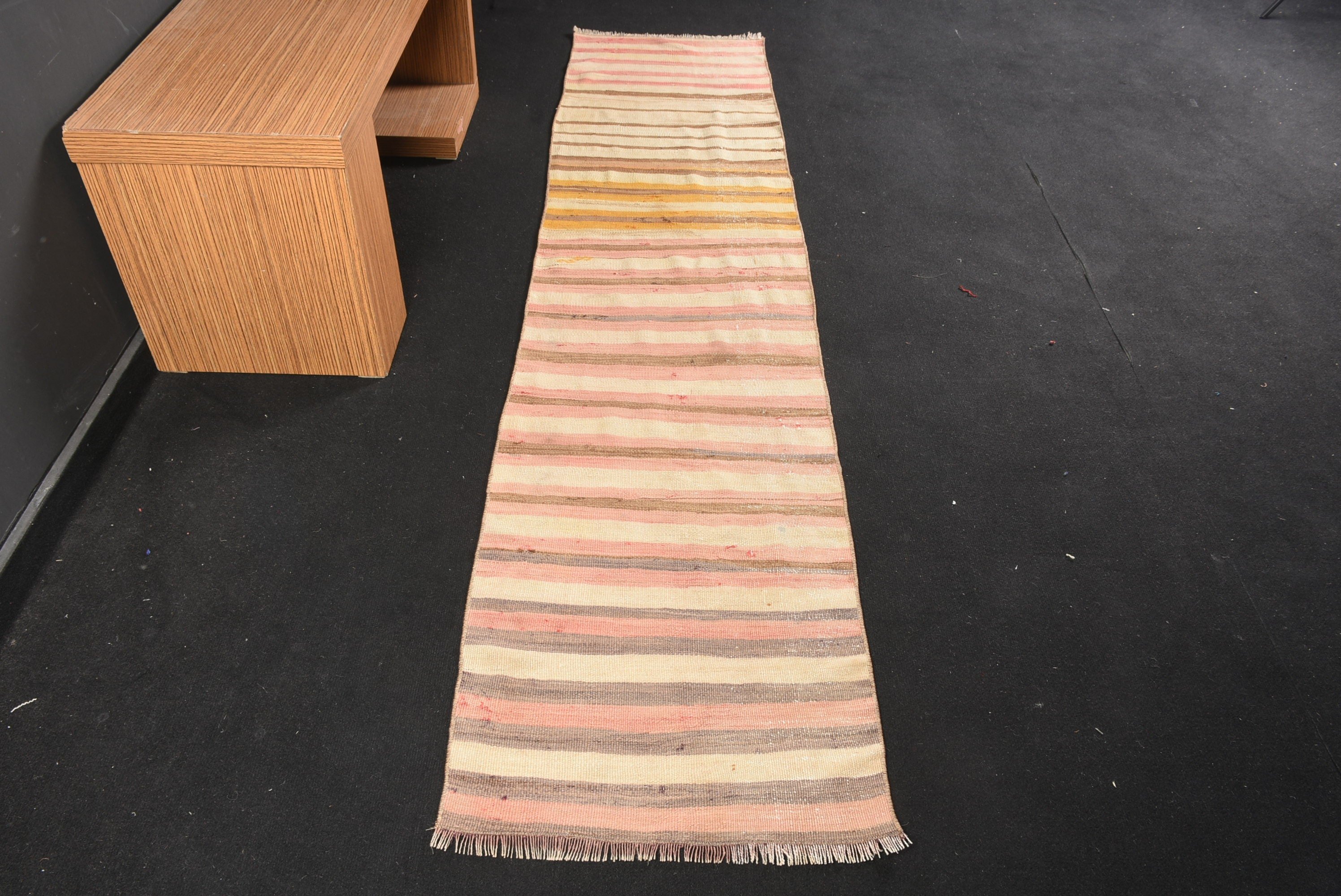 Türk Halısı, Yatak Odası Halıları, Kilim, Bej Antika Halılar, Koridor Halısı, Fas Halısı, Merdiven Halıları, Boho Halısı, Vintage Halı, 1.9x8.7 ft Runner Halıları