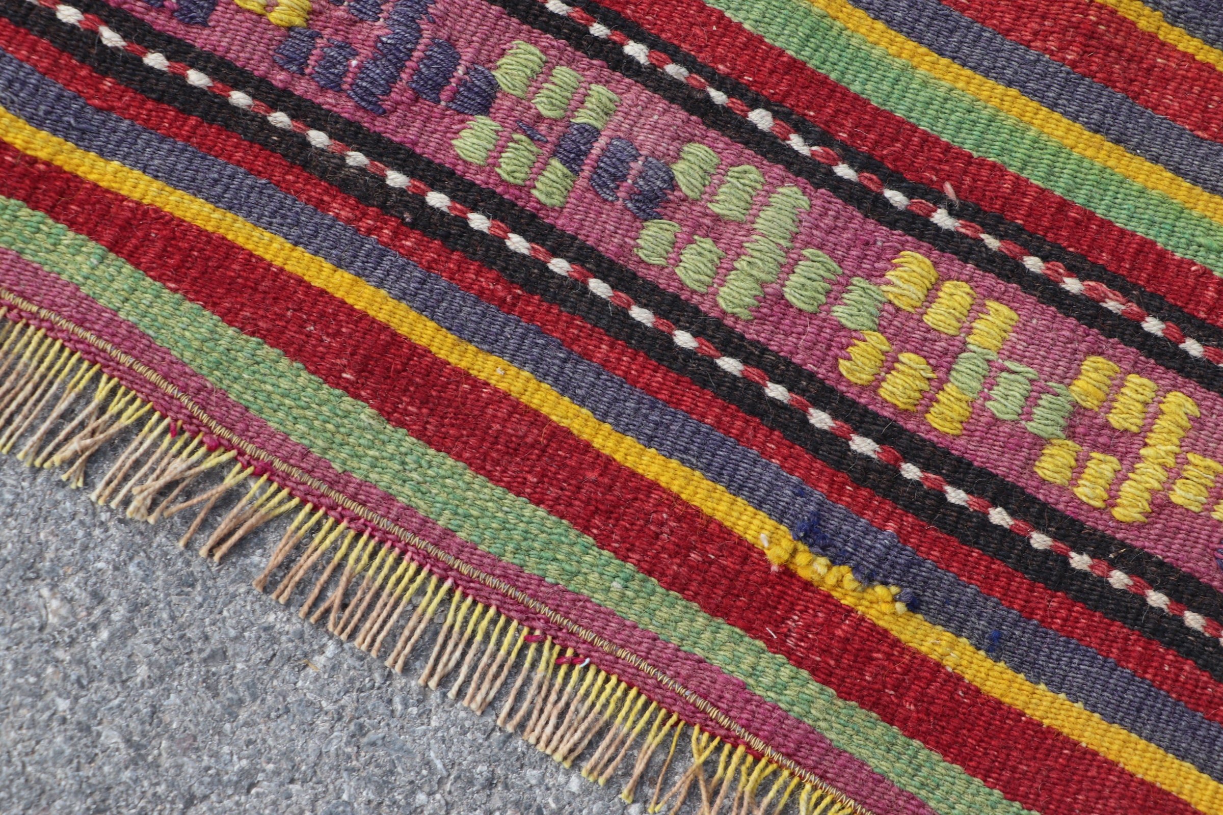 Koridor Halısı, Anadolu Halısı, Kilim, 3.1x9.6 ft Runner Halıları, Türk Halıları, Sarı Mutfak Halıları, Vintage Halılar, Yatak Odası Halıları, Retro Halılar