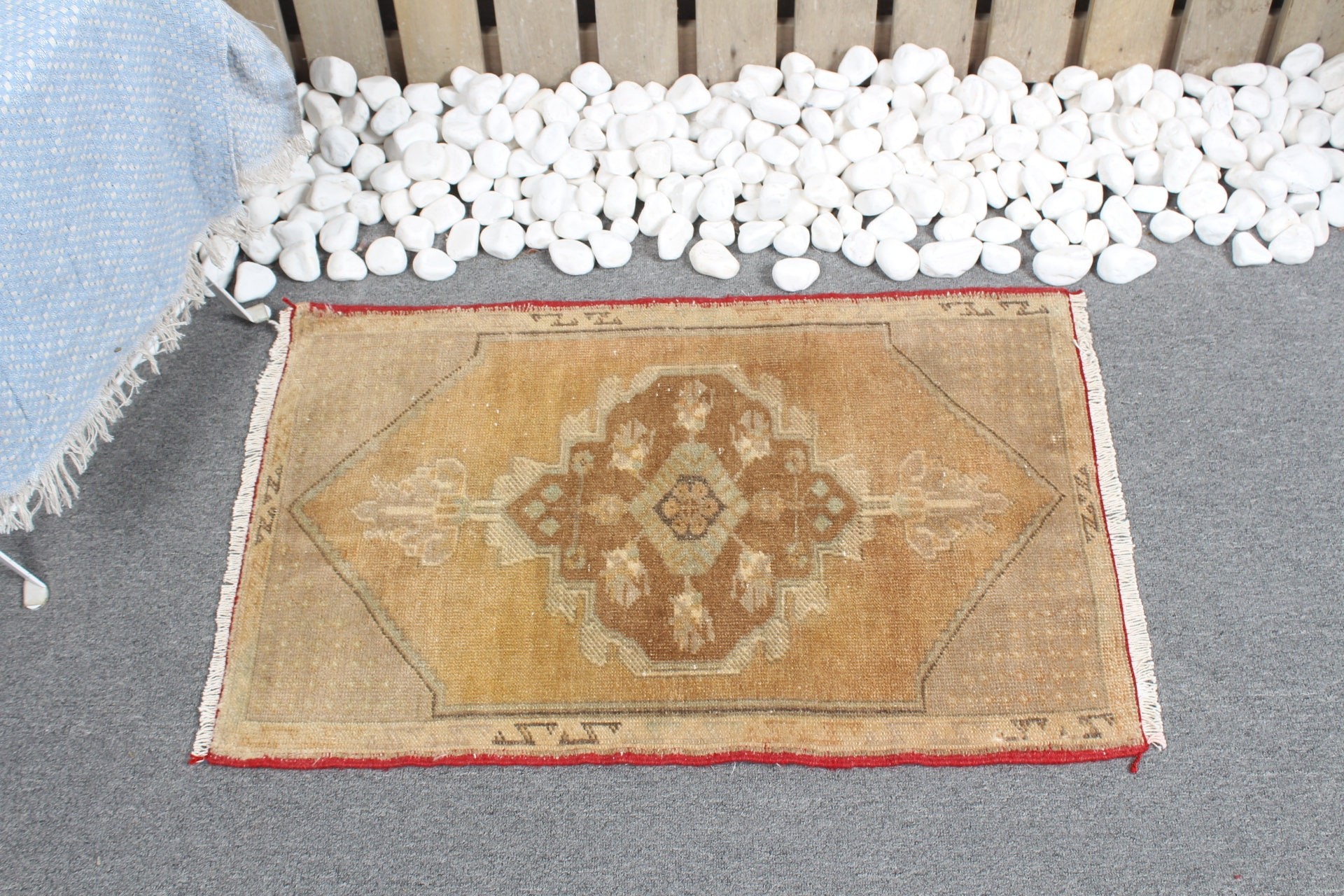 Oryantal Halı, Kahverengi Antika Halı, Anadolu Halıları, Vintage Halı, Parlak Halılar, 1.7x2.7 ft Küçük Halı, Yatak Odası Halısı, Araba Paspas Halıları, Türk Halısı