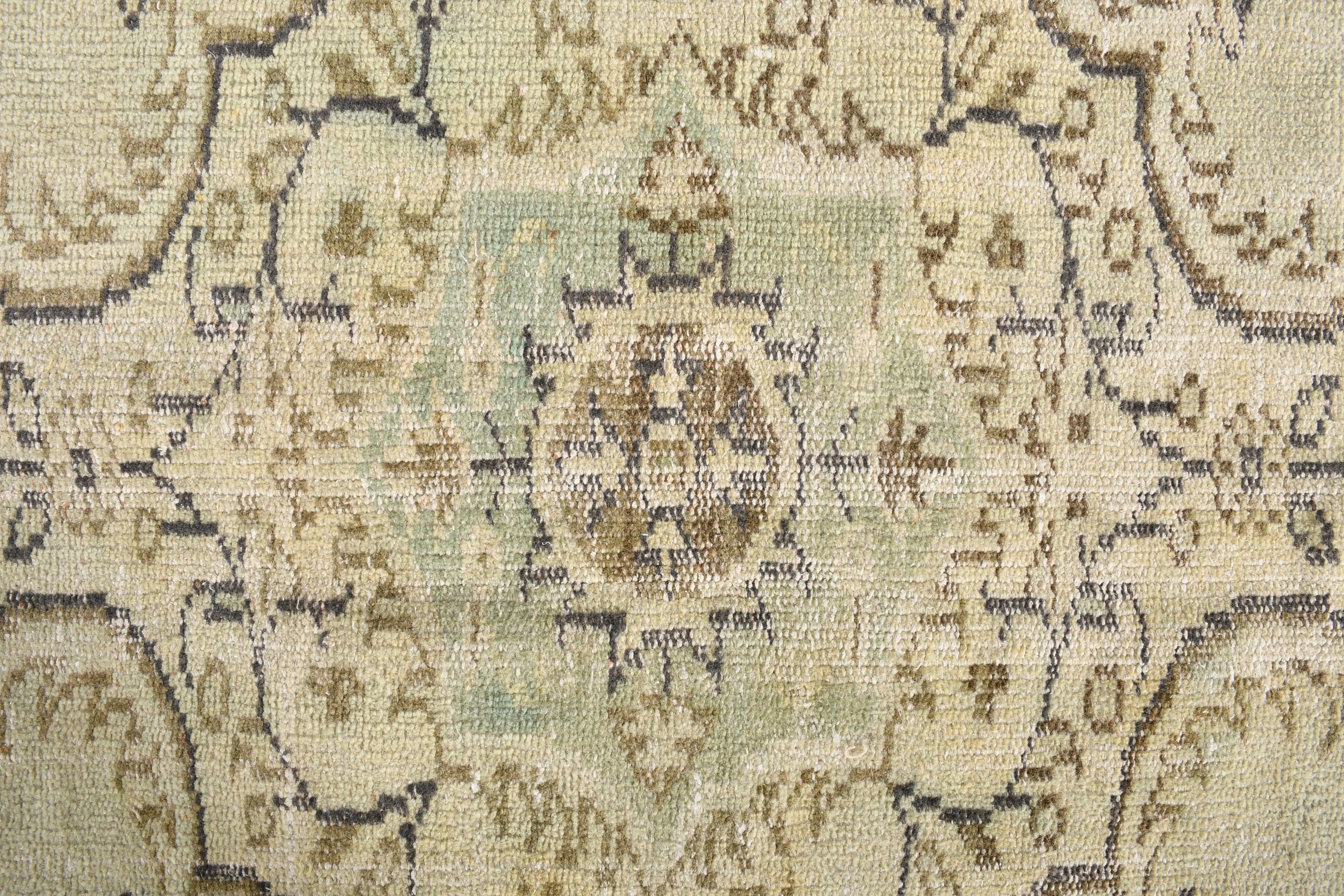 Green Home Decor Rug, Turkish Rugs, Home Decor Rugs, Living Room Rug, 6x9.6 ft Large Rugs, Vintage Rug, Salon Rug, Muted Rugs