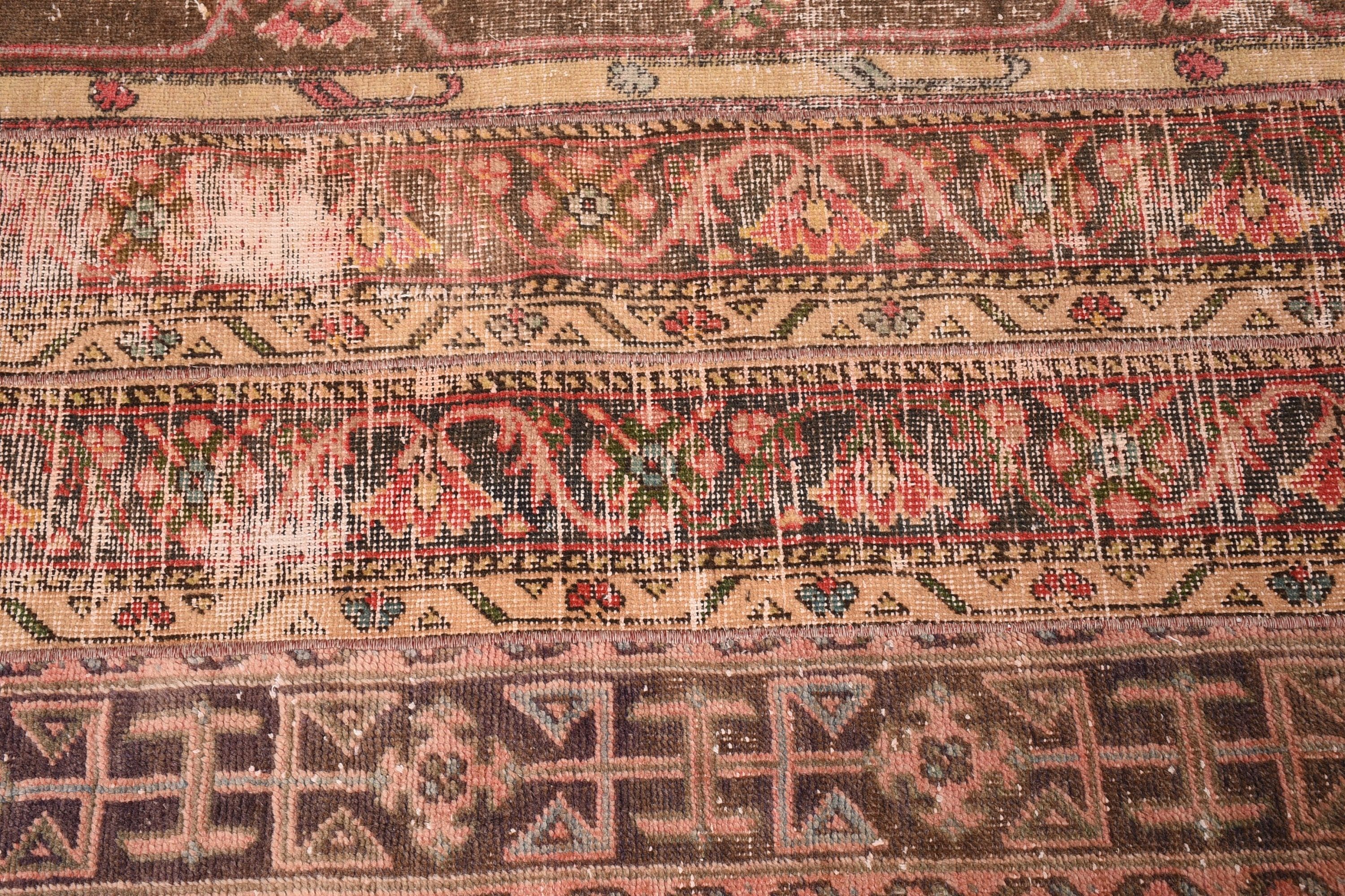 Living Room Rug, Moroccan Rug, Vintage Decor Rug, Oushak Rugs, Ethnic Rug, 4.9x4.9 ft Area Rug, Turkish Rug, Rugs for Kitchen, Vintage Rug
