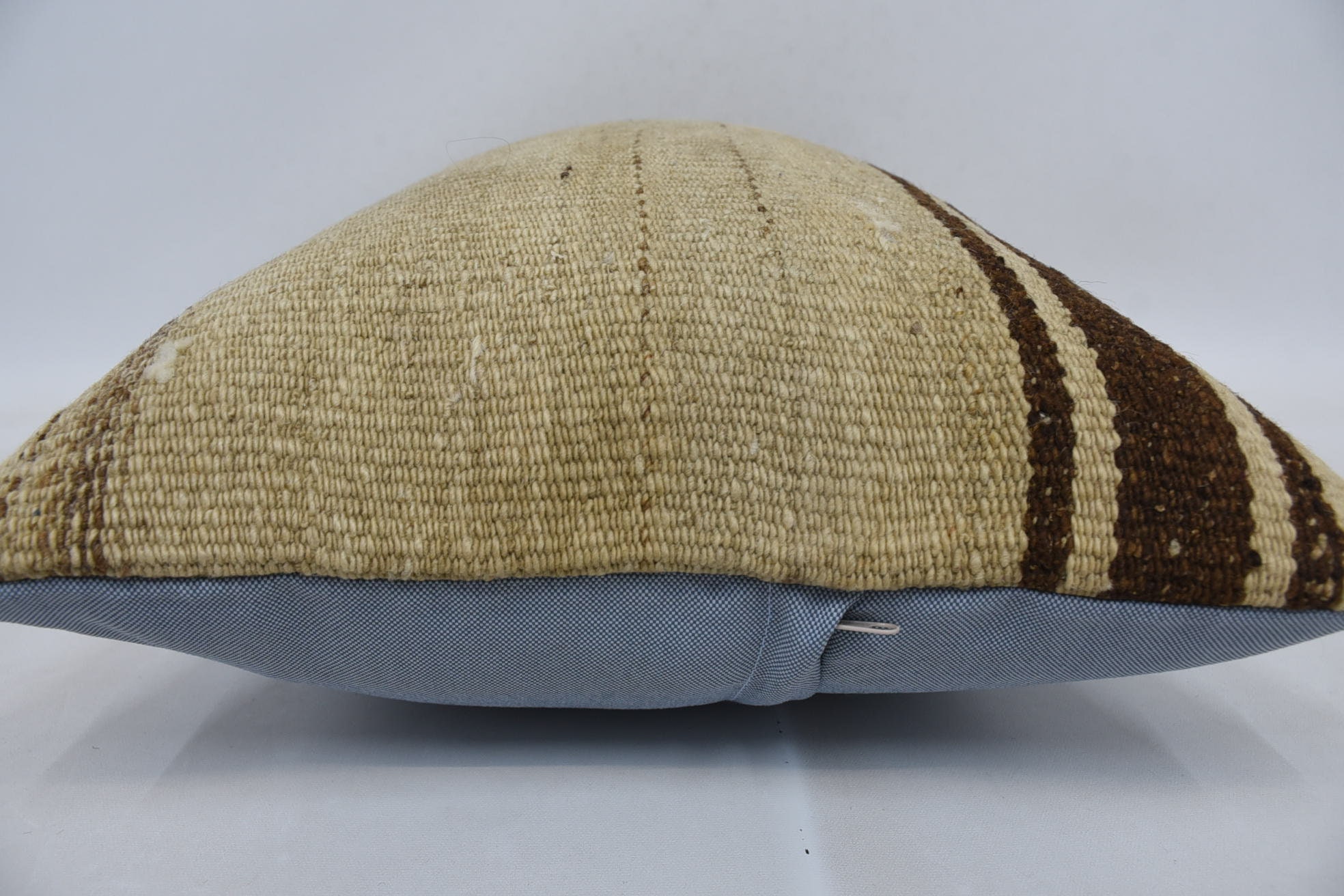 16"x24" Beige Pillow, Kilim Cushion Sham, Kilim Pillow, Ethnical Kilim Rug Pillow, Decorative Bolster Pillow Cover