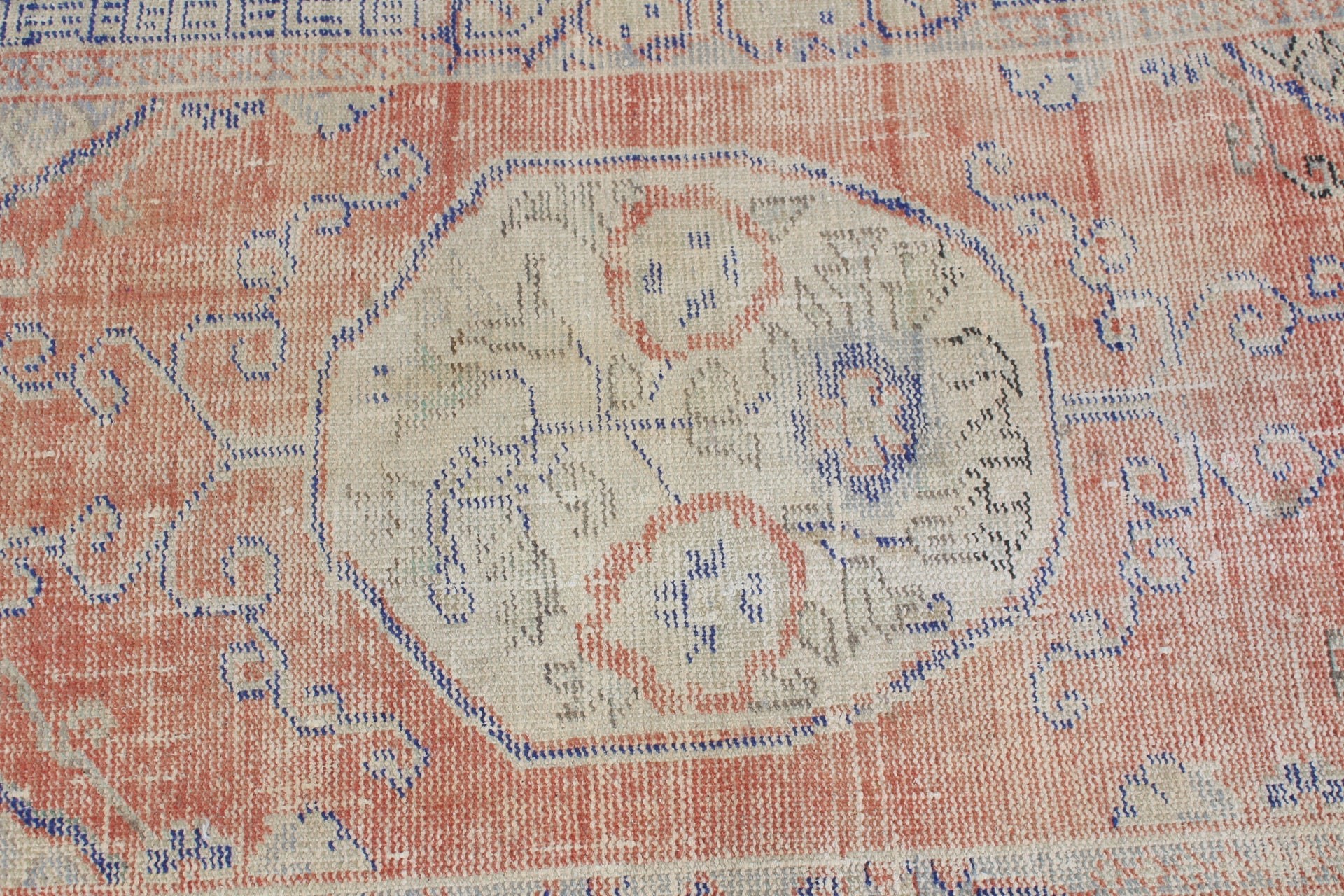 Duvara Asılı Halı, Yün Halılar, Mutfak Halıları, Türk Halısı, Kırmızı Ev Dekor Halısı, Banyo Halısı, Vintage Halı, 2.6x4.5 ft Küçük Halı