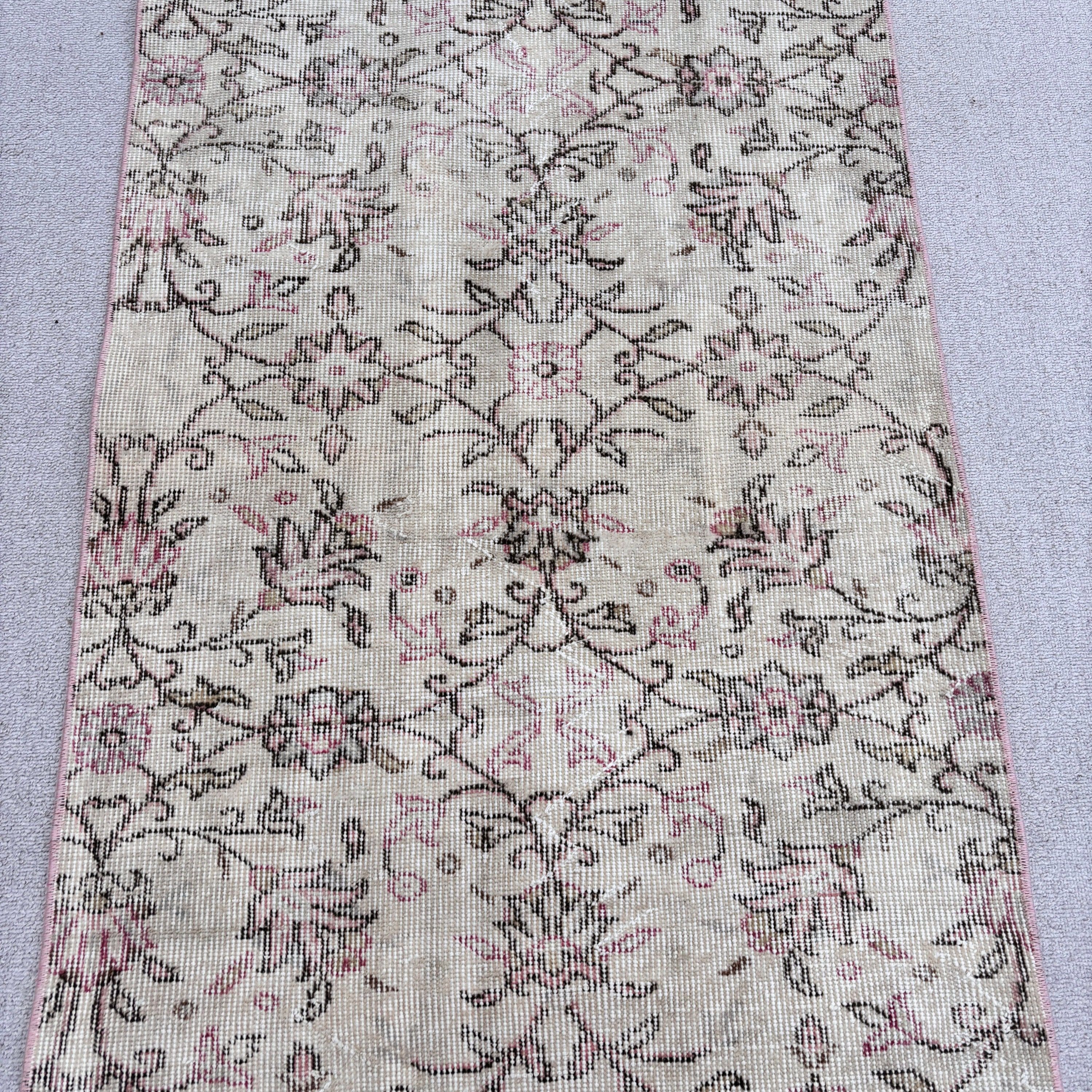 Uzun Yolluk Halıları, Oryantal Halılar, Türk Halısı, Vintage Halılar, Yatak Odası Halıları, 2.6x10.1 ft Runner Halısı, Gökkuşağı Anadolu Halıları, Dekoratif Halılar