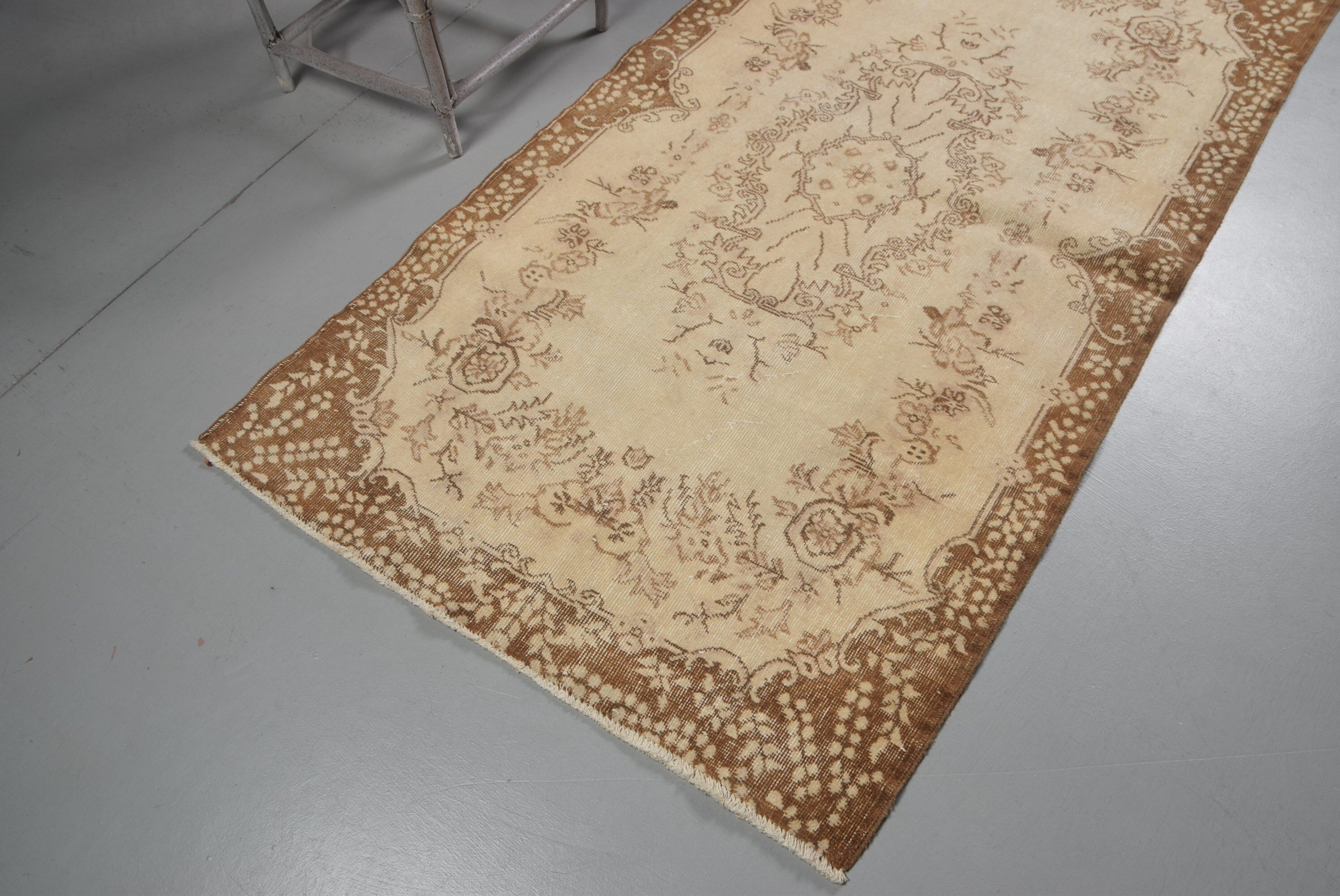 Nursery Rug, 3.9x7 ft Area Rugs, Turkish Rug, Vintage Rug, Kitchen Rugs, Office Rugs, Beige Antique Rugs, Floor Rugs, Rugs for Bedroom