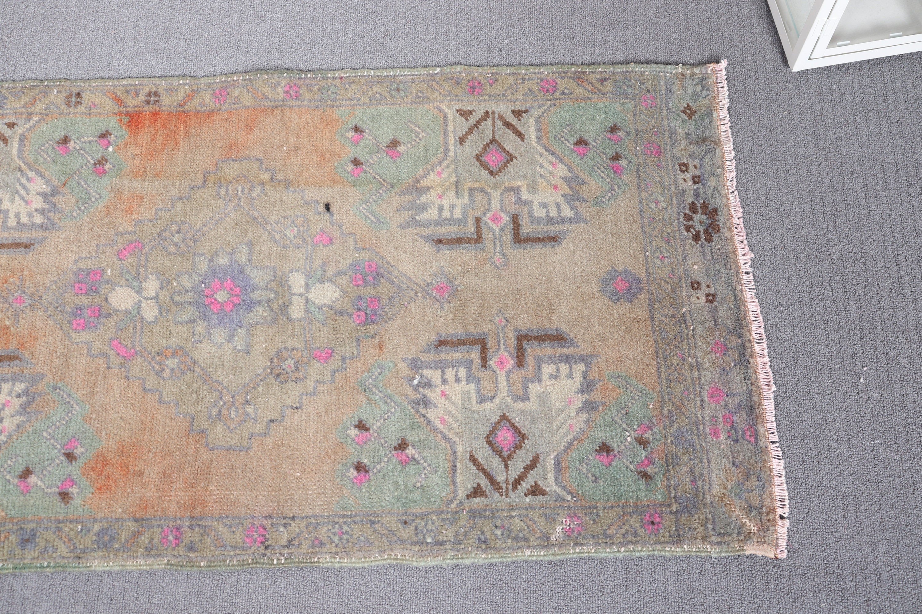 Mutfak Halıları, Yün Halılar, Türk Halıları, Özel Halı, Yeşil Yün Halılar, Çocuk Odası Halıları, Vintage Halılar, 1.6x3.2 ft Küçük Halı, Kapı Paspası Halıları