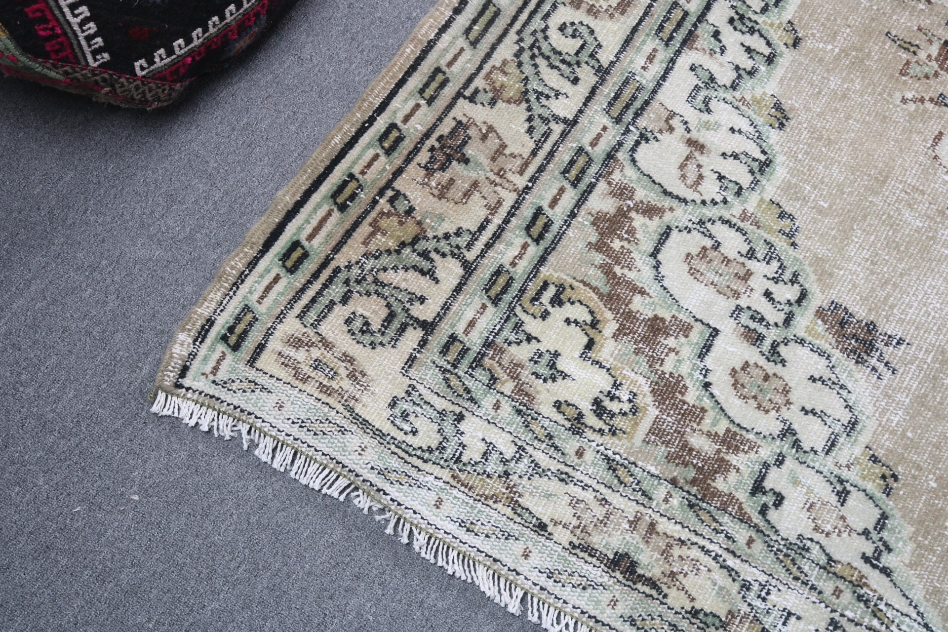 Türk Halısı, Kahverengi Lüks Halılar, Anadolu Halısı, 5,5x8,4 ft Büyük Halılar, Büyük Vintage Halı, Büyük Boho Halıları, Oryantal Halı, Vintage Halılar