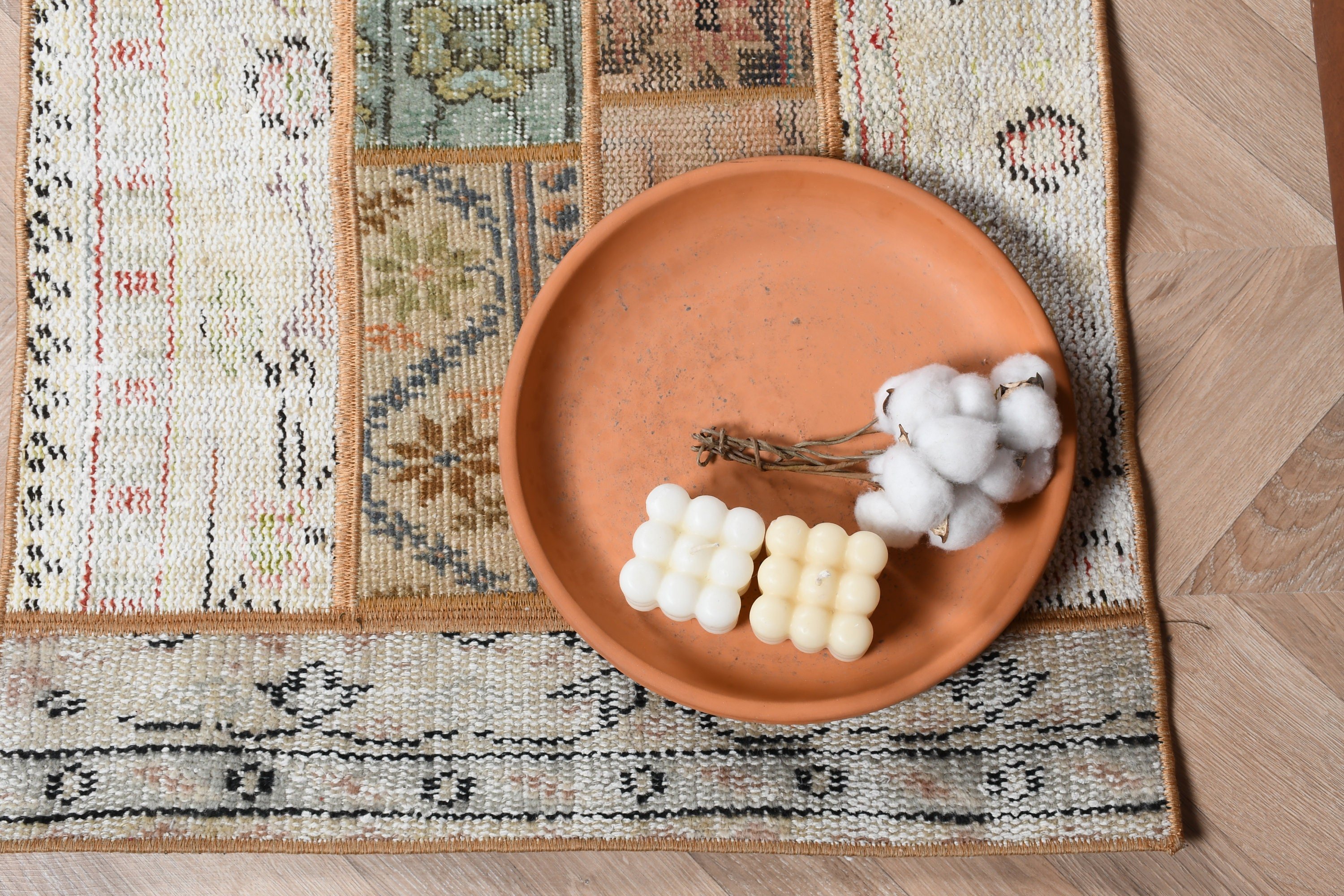 Bej Anadolu Halıları, Merdiven Halıları, Türk Halısı, Anadolu Halısı, Koridor Halıları, Antika Halı, 2x5.7 ft Runner Halısı, Vintage Halılar, Etnik Halılar