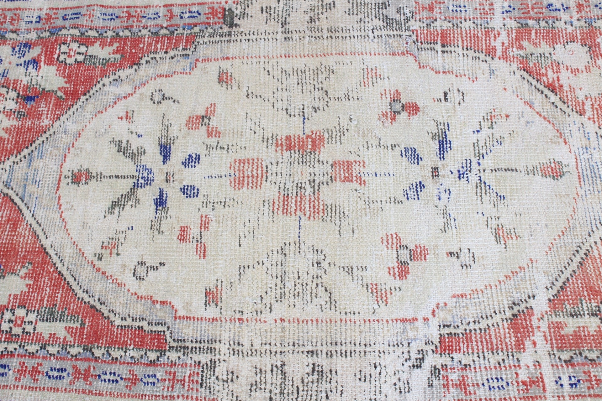 Rugs for Entry, Car Mat Rug, Bedroom Rugs, Red Cool Rug, 2.7x5.2 ft Small Rugs, Vintage Rug, Turkish Rug, Floor Rug, Art Rug, Oriental Rugs