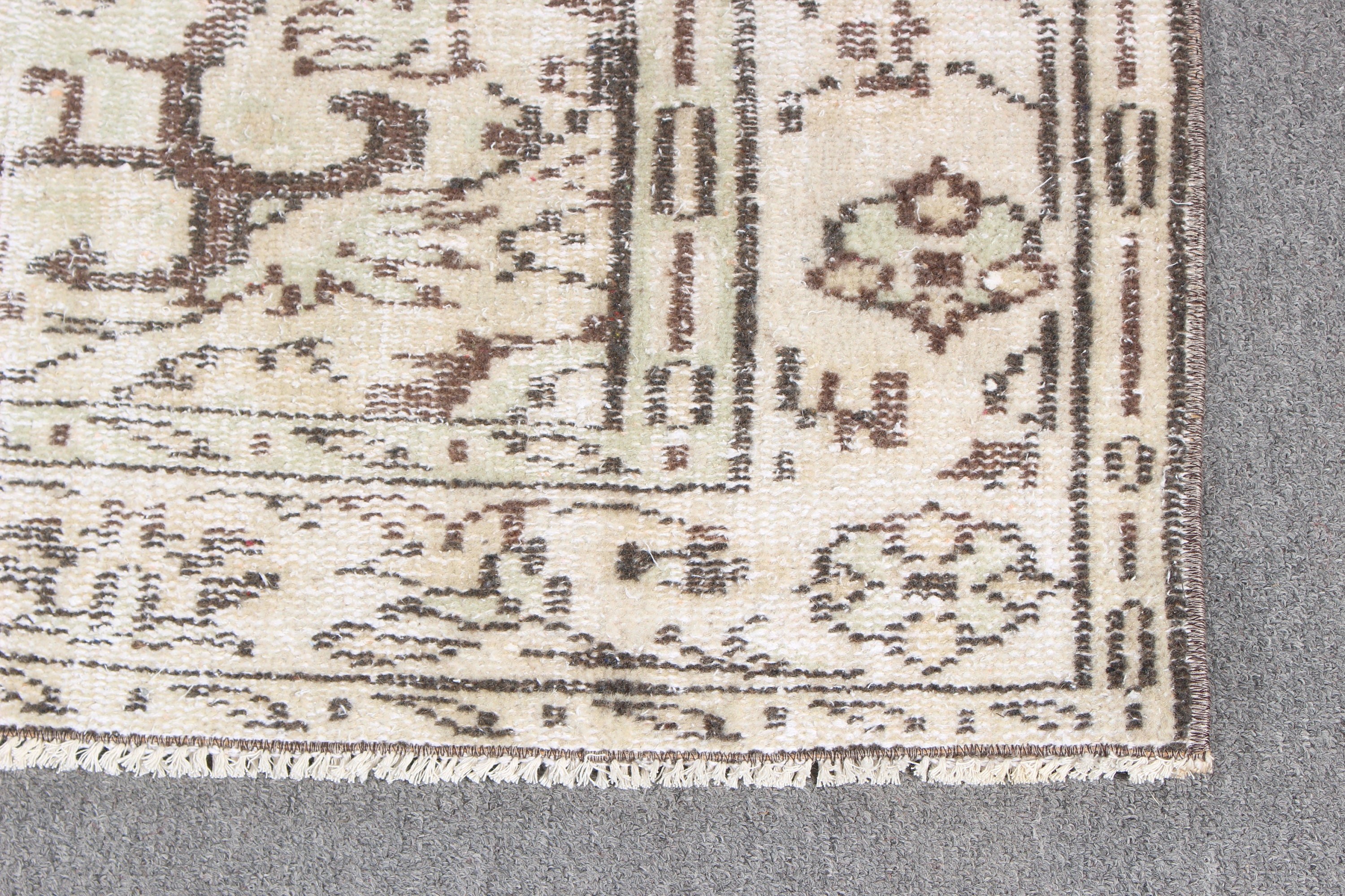 Turkish Rugs, Beige Modern Rugs, Cool Rug, Vintage Rugs, Moroccan Rugs, 5.2x8.3 ft Large Rug, Large Vintage Rugs, Dining Room Rugs