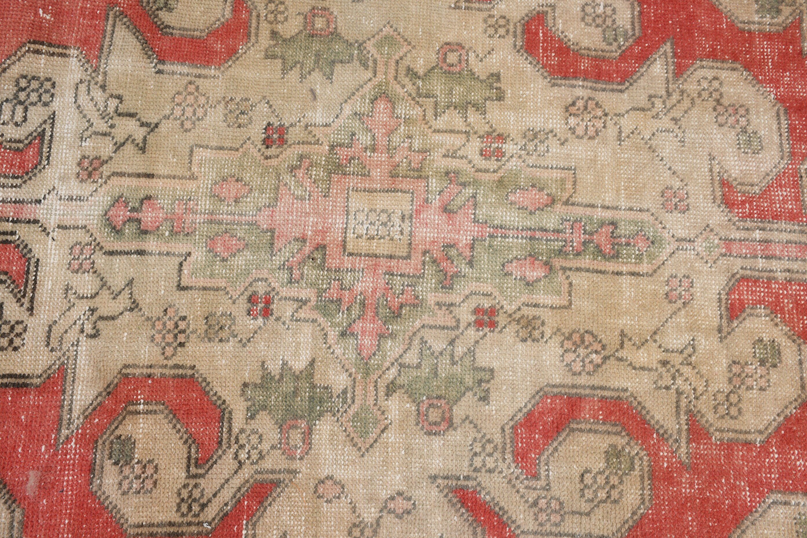 Floor Rug, Vintage Rug, Turkish Rug, Nursery Rug, Custom Rug, Vintage Decor Rug, Rugs for Dining Room, 3.6x6.7 ft Area Rugs, Kitchen Rugs