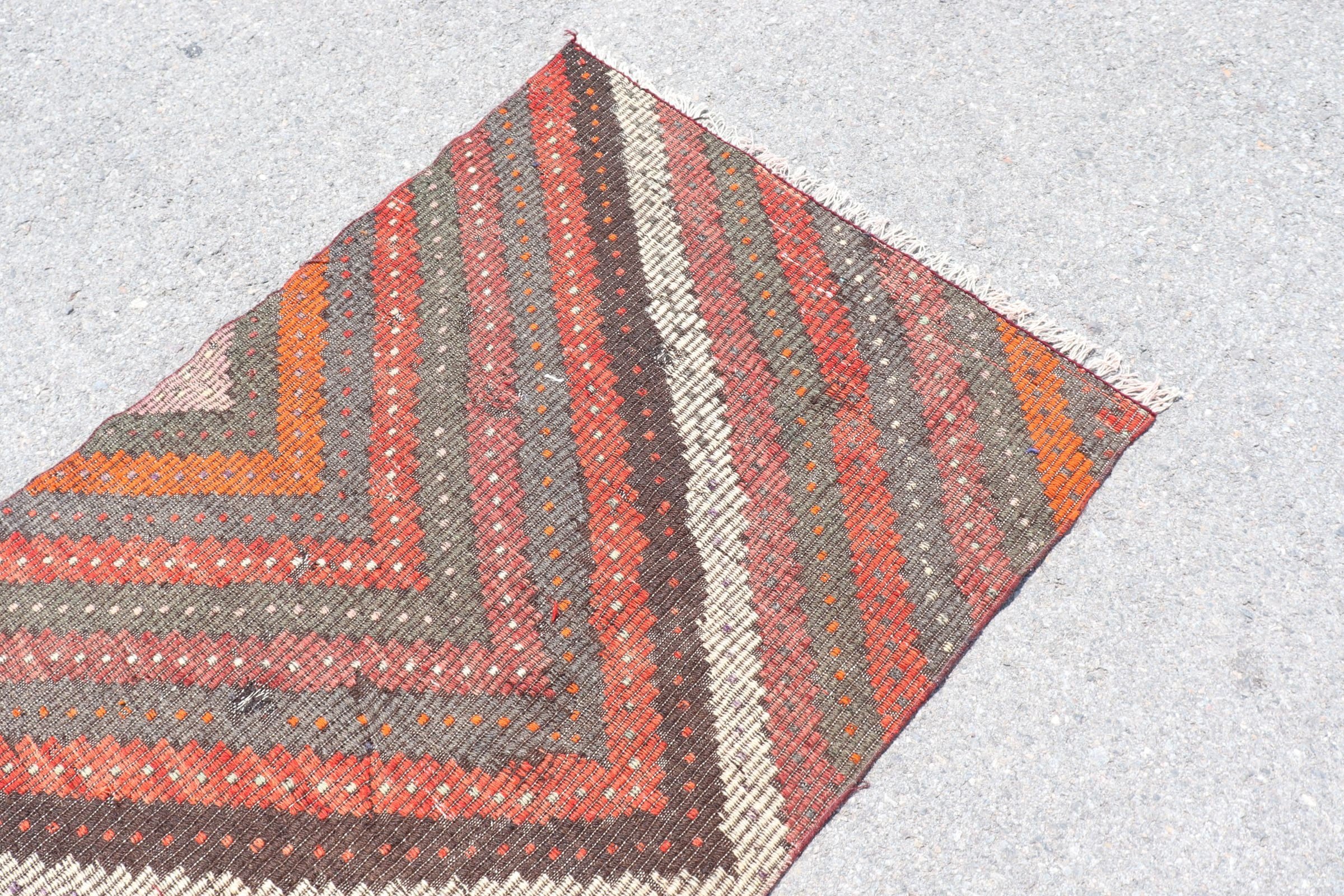 Ev Dekor Halısı, Mutfak Halısı, Kilim, Duvara Asılı Halılar, 3x4.1 ft Küçük Halılar, Kırmızı Anadolu Halısı, Banyo Halısı, Vintage Halı, Türk Halısı