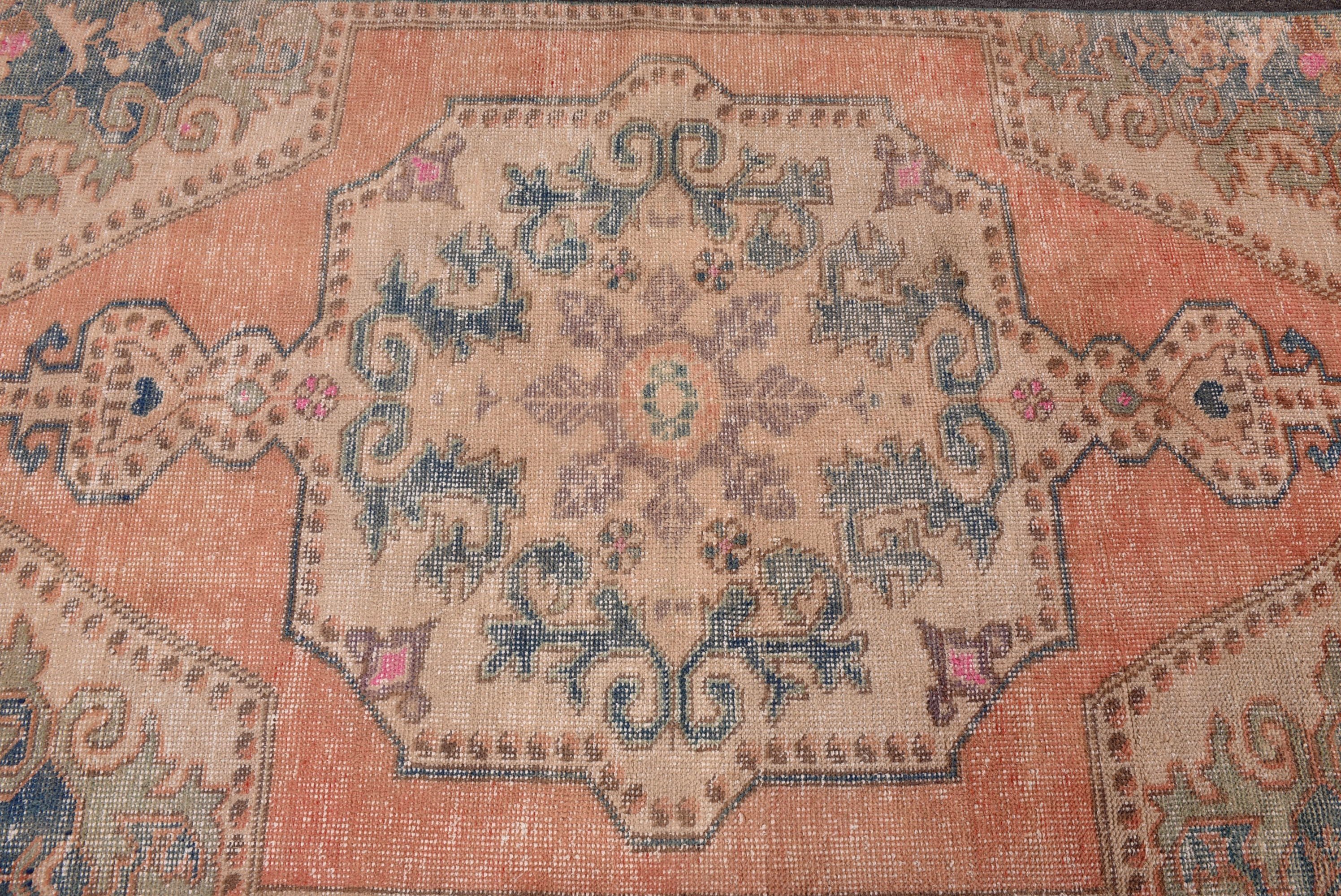 3.6x6.3 ft Accent Halılar, Vintage Accent Halılar, Havalı Halı, Türk Halısı, Boho Accent için Halılar, Bej Antika Halı, Fas Halıları, Vintage Halılar