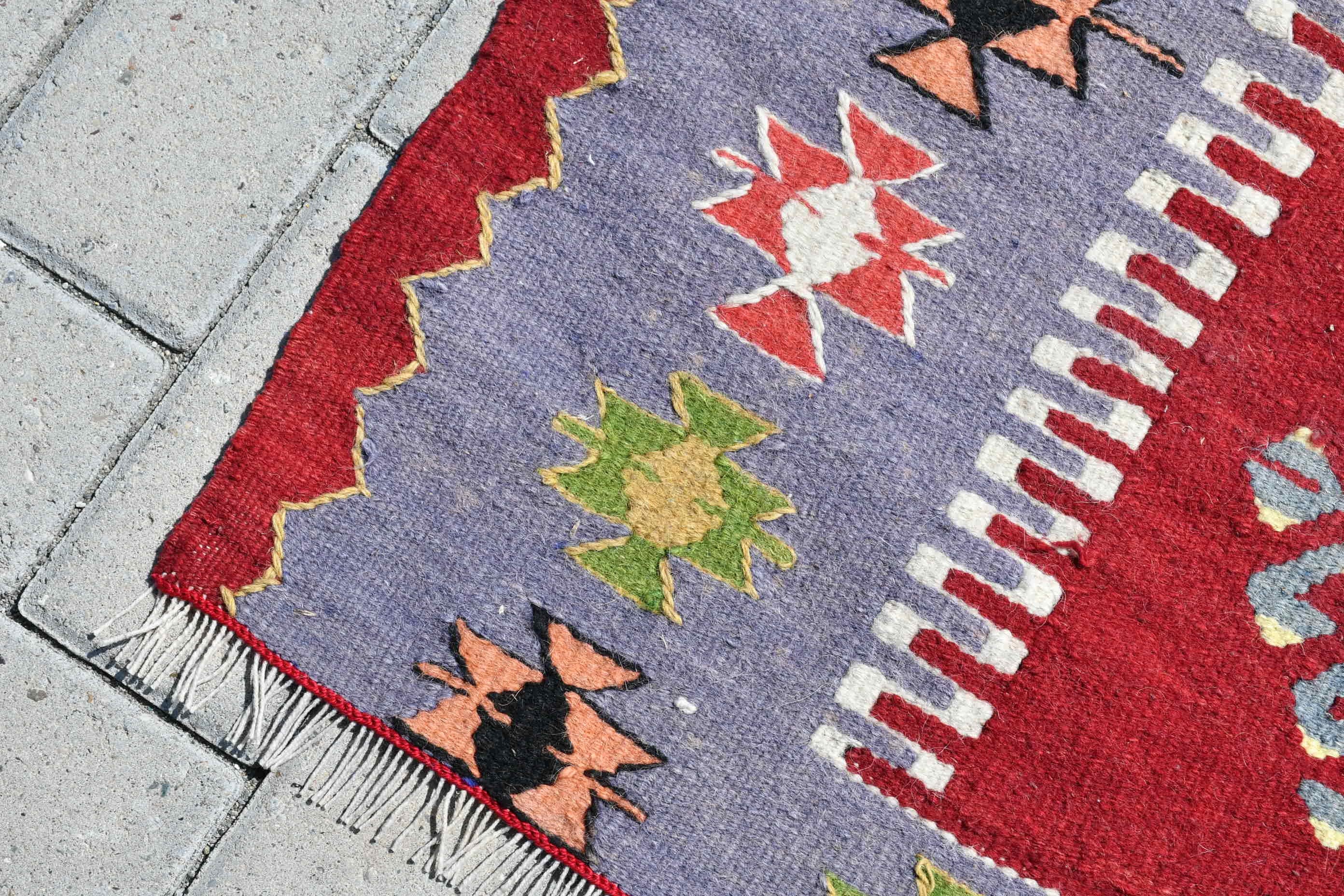 86x83 cm Küçük Kilim, Türk Kilim, Mavi Anadolu Kilim, Paspas Kilim, Duvar Kilim, Banyo Kilim, Mutfak Kilim, Anadolu Kilim, Mutfak Kilim