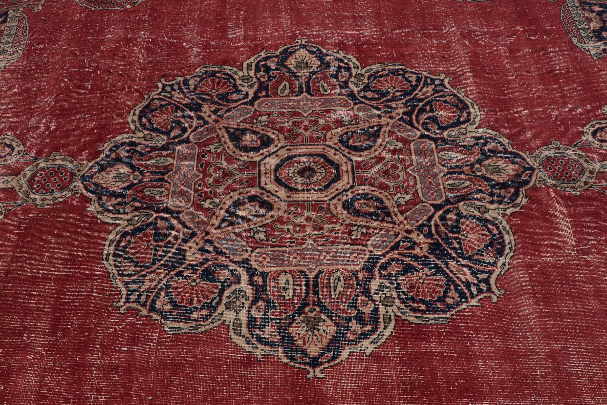 Kırmızı Mutfak Halı, Antik Halı, Salon Halı, Yemek odası Halı, Nostaljik Halı, Yemek odası Halı, Salon Halı, 336x340 cm Büyük Halı