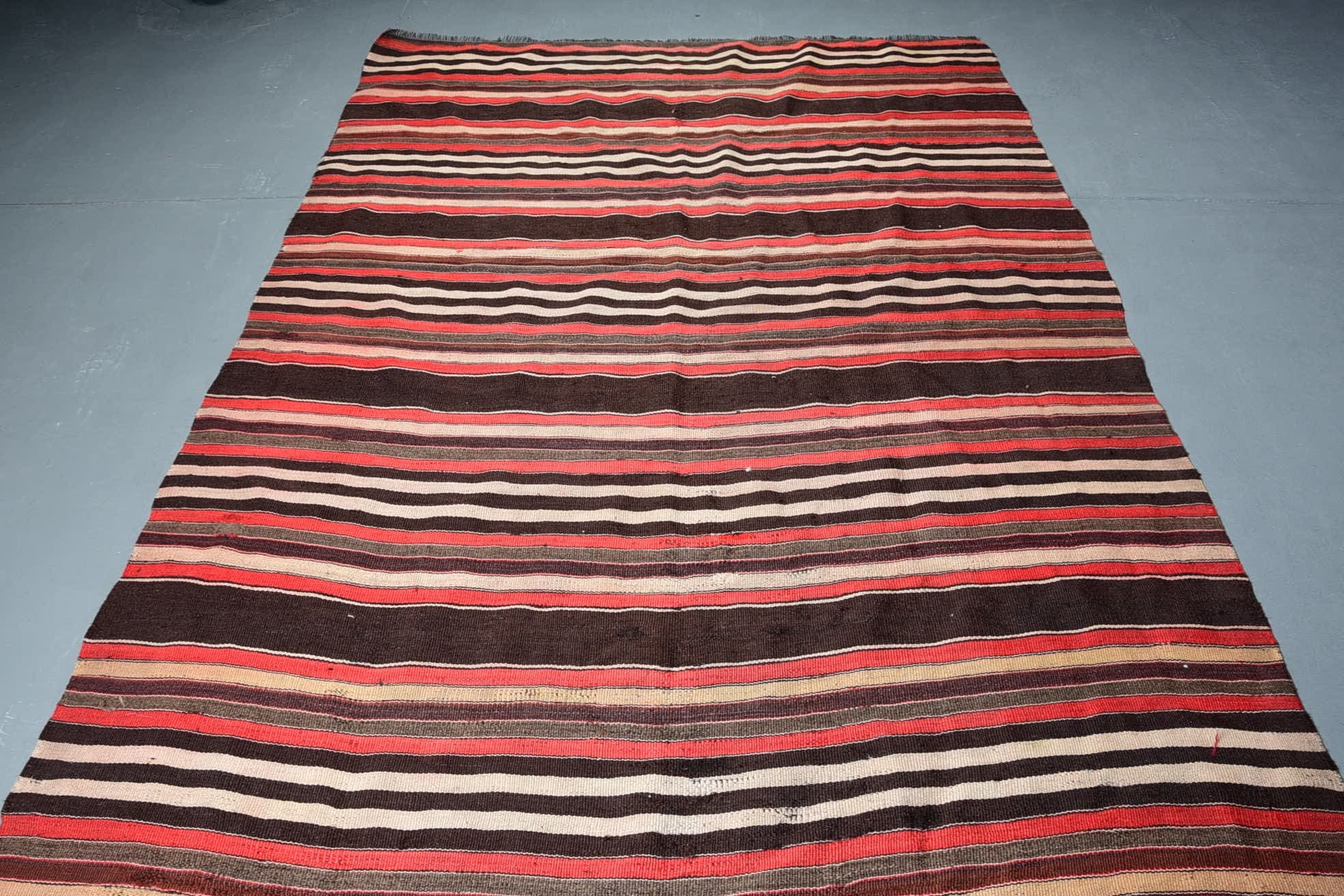 6x9.9 ft Büyük Halılar, Antika Halılar, Yemek Odası Halıları, Türk Halıları, Kilim, Oturma Odası Halısı, Renkli Halılar, Vintage Halı, Yatak Odası Halısı