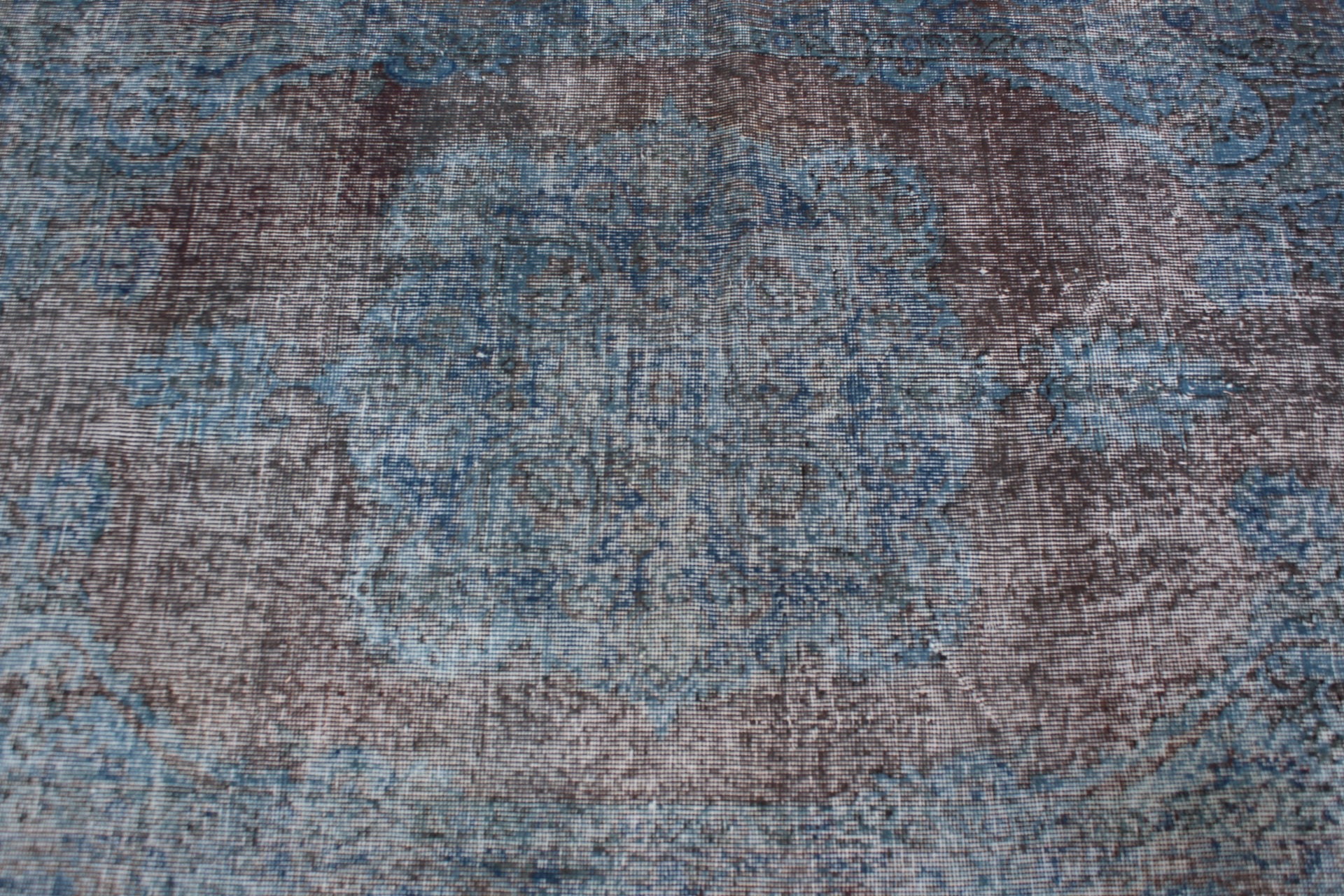 Blue Kitchen Rugs, Vintage Rugs, Bedroom Rugs, Living Room Rug, 3.6x6.7 ft Area Rug, Rugs for Area, Turkish Rugs, Floor Rug, Wool Rug