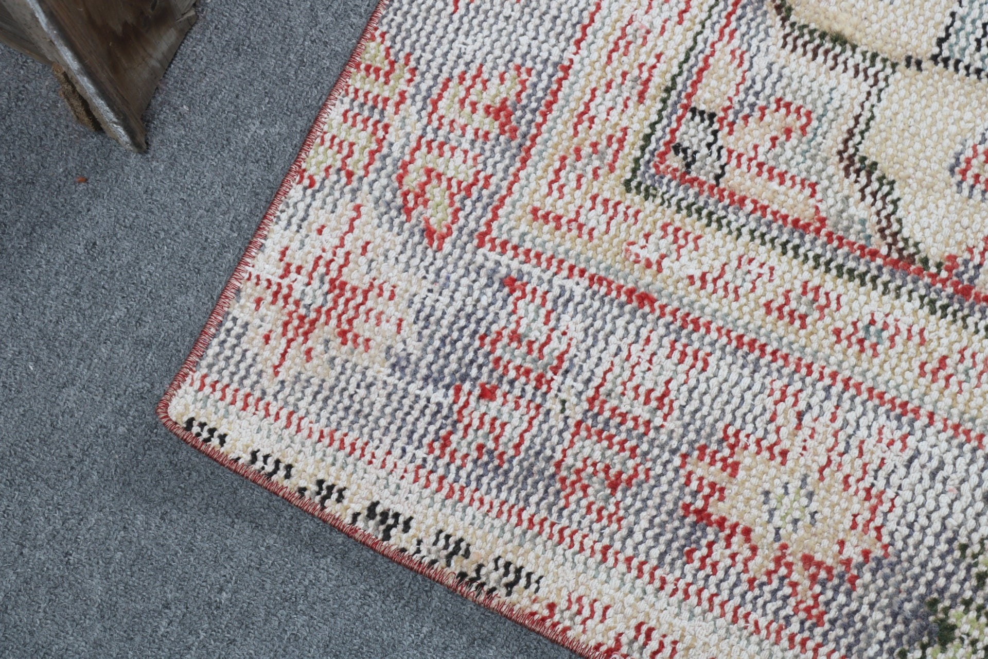 Small Boho Rugs, Turkish Rug, Red Bedroom Rugs, Small Vintage Rug, Oriental Rugs, Vintage Rug, Antique Rugs, 1.6x3.3 ft Small Rugs