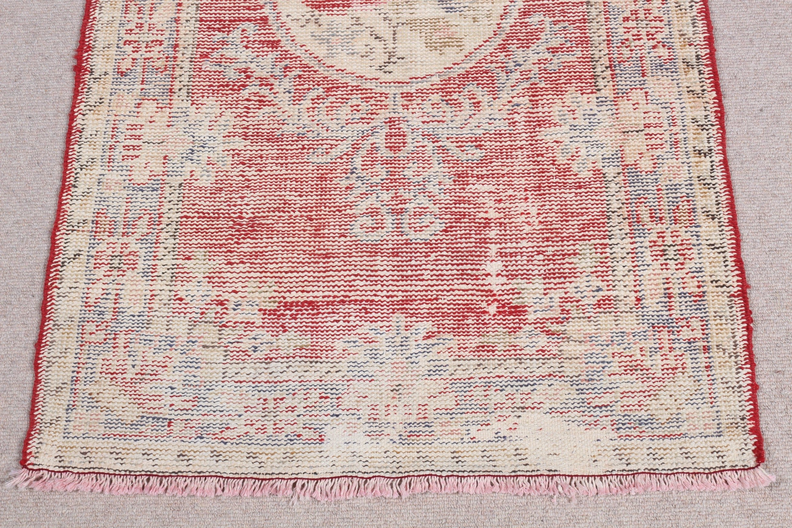 Vintage Halı, Araba Paspası Halıları, Yer Halısı, Türk Halıları, Duvara Asılı Halılar, Bej Fas Halısı, 2.7x4.5 ft Küçük Halı, Banyo Halısı, Yün Halı