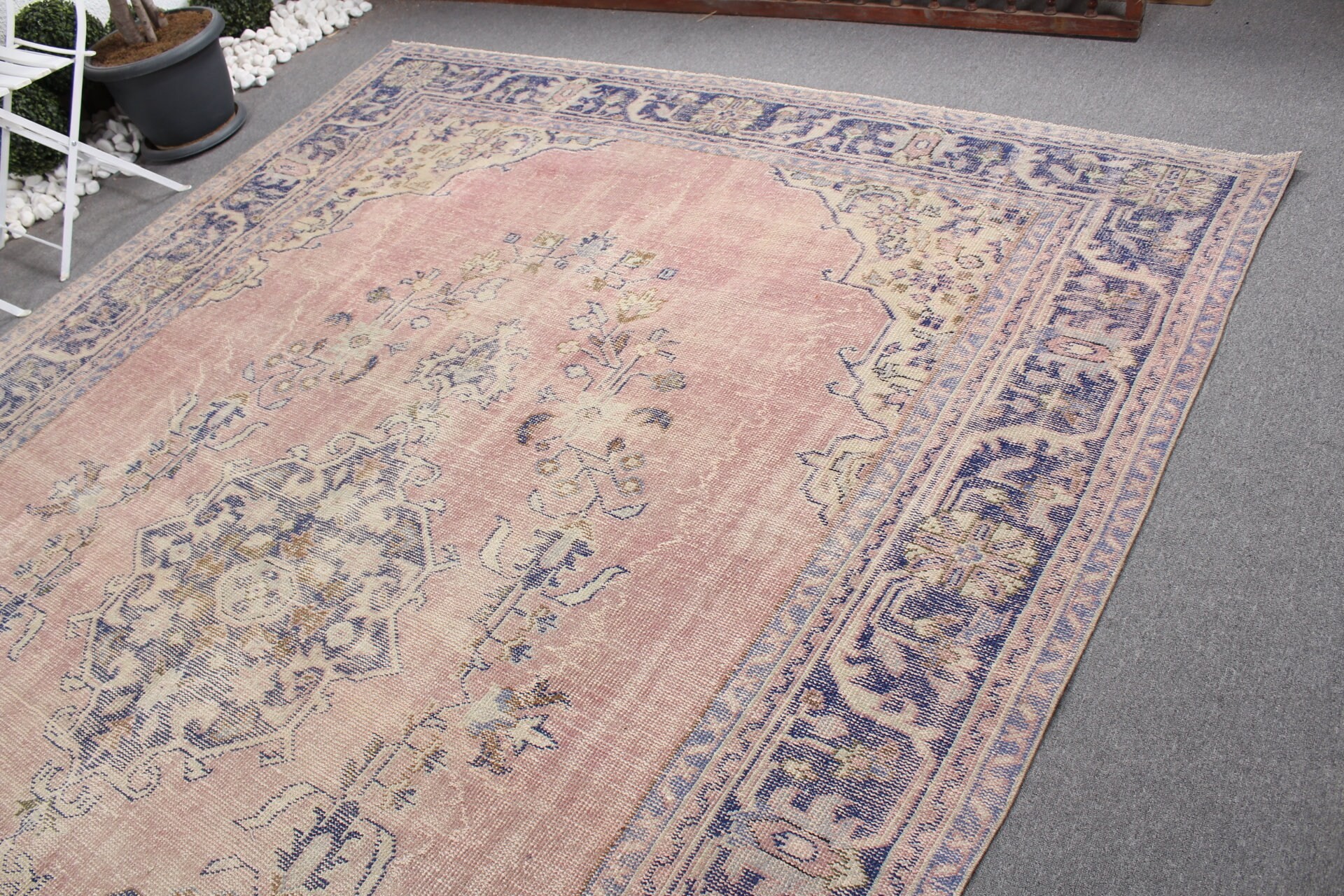 Wedding Rug, Antique Rugs, Turkish Rug, Vintage Rug, Saloon Rug, 8x11.7 ft Oversize Rugs, Living Room Rug, Pink Cool Rug, Bedroom Rugs