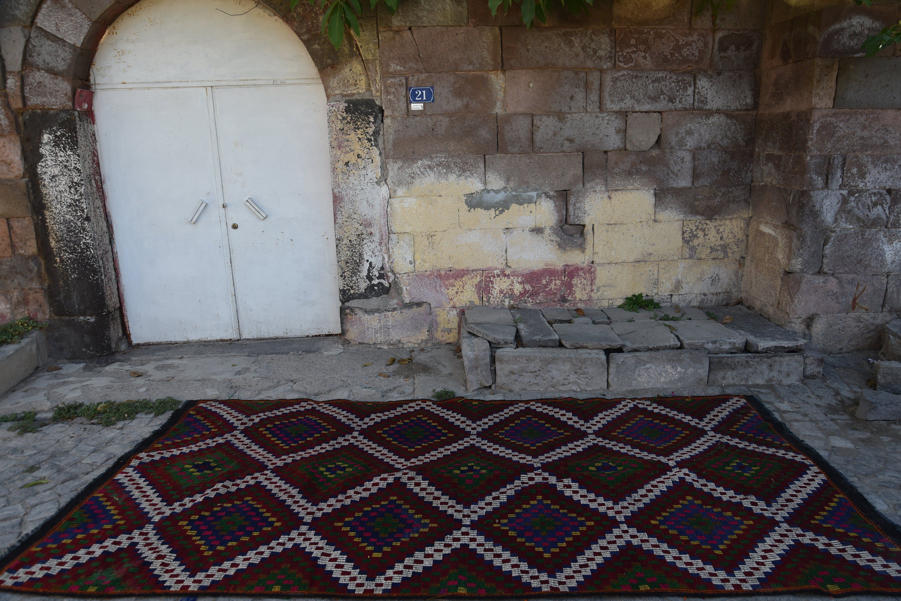 Yemek Odası Halıları, Yemek Odası Halısı, Kilim, 6.1x11.4 ft Büyük Halılar, Vintage Halılar, Türk Halıları, Yatak Odası Halısı, Fas Halısı, Salon Halıları