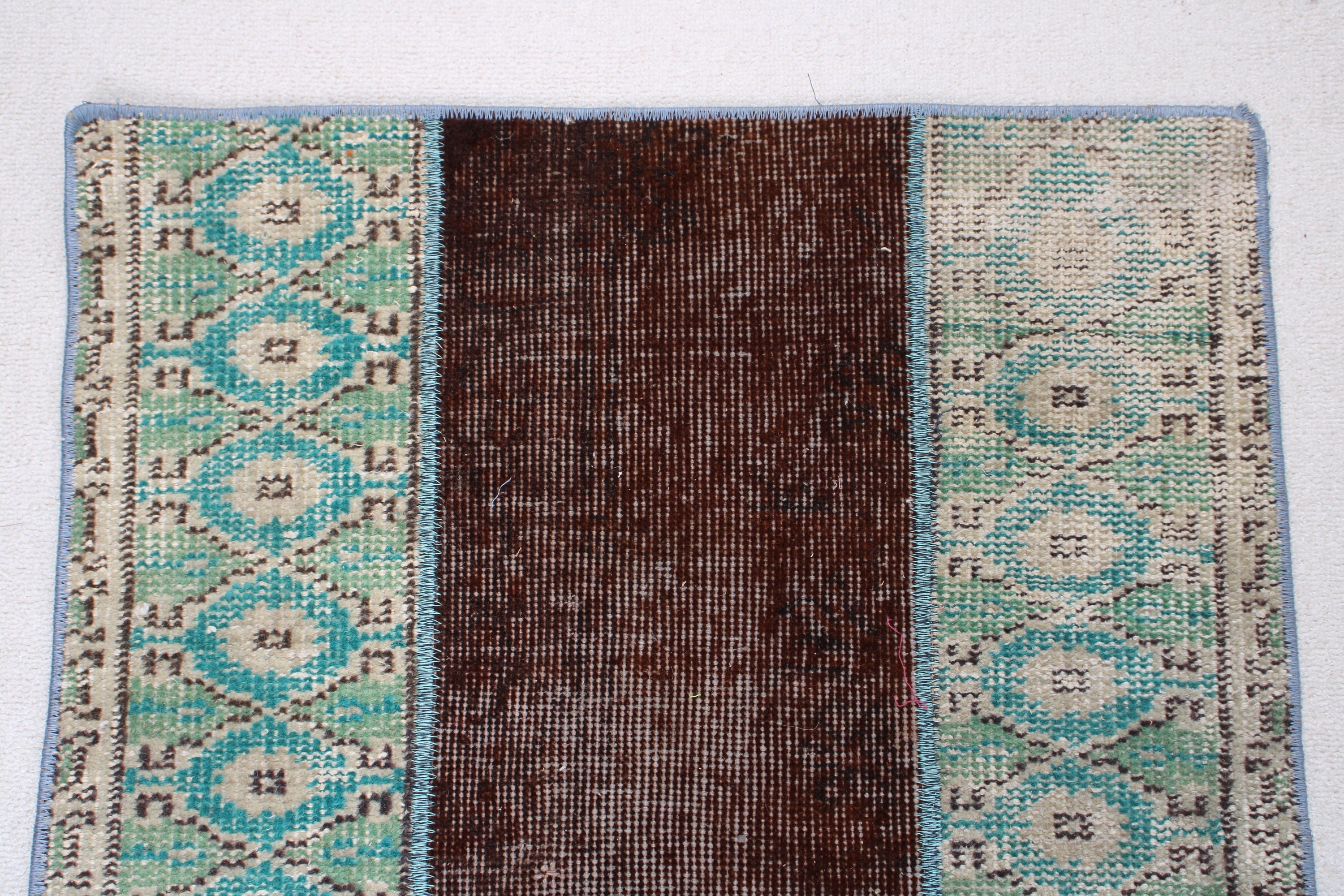 2.2x3.3 ft Small Rug, Green Home Decor Rugs, Anatolian Rug, Vintage Rug, Turkish Rugs, Entry Rug, Old Rug, Floor Rugs, Wall Hanging Rug