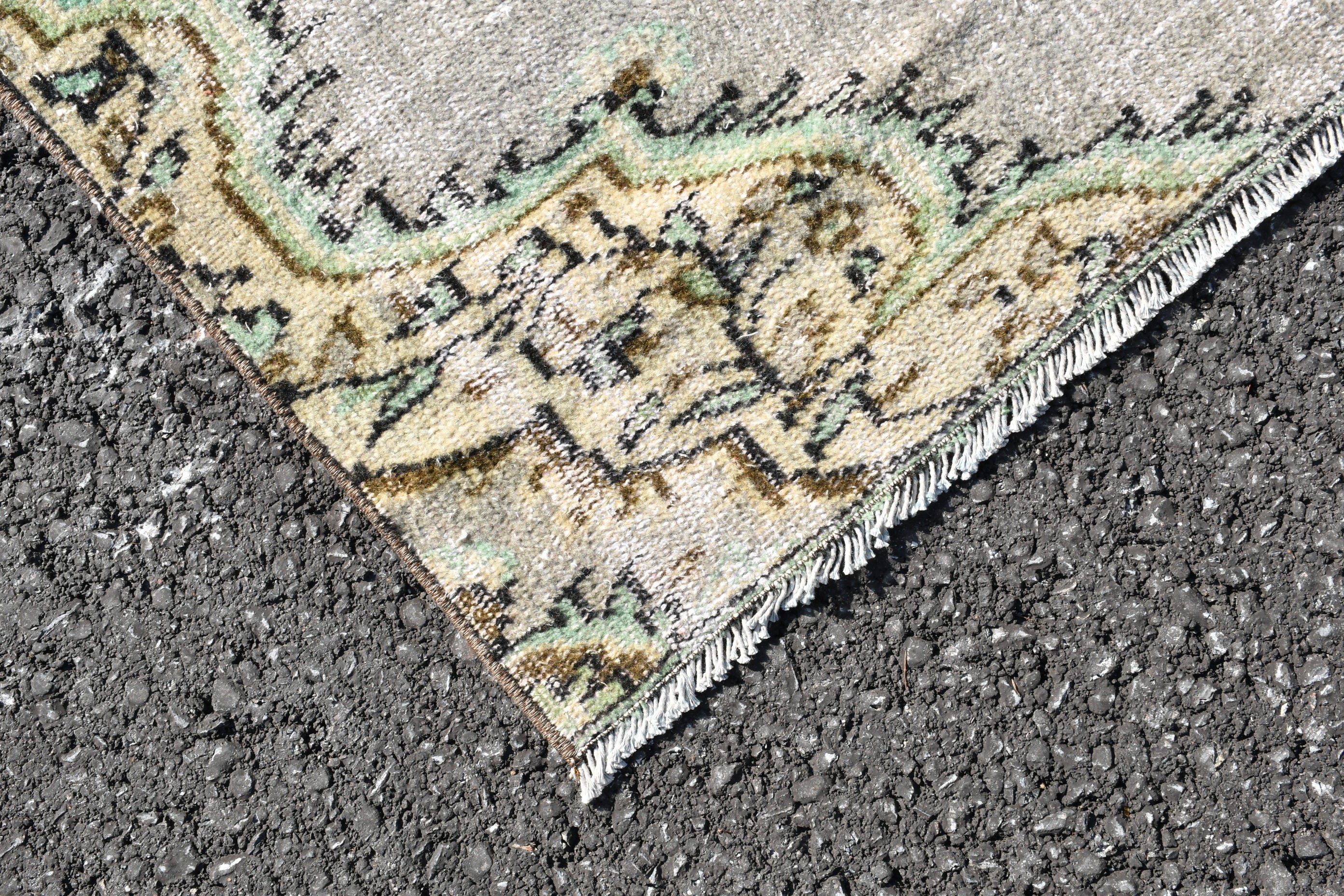 Pink Oushak Rug, Floor Rug, Living Room Rugs, Hand Woven Rug, Rugs for Floor, Vintage Rug, Kitchen Rug, 3.7x7.1 ft Area Rug, Turkish Rug