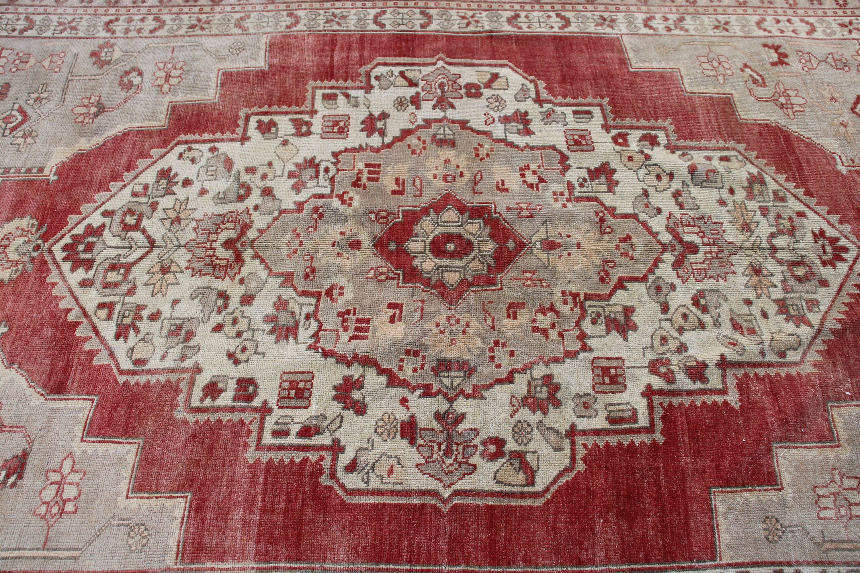 Türk Halısı, Büyük Boy Türk Halısı, Vintage Halılar, Salon Halıları, Açıklama Halısı, Antika Halılar, 6.6x11.4 ft Büyük Boy Halılar, Bej Anadolu Halıları