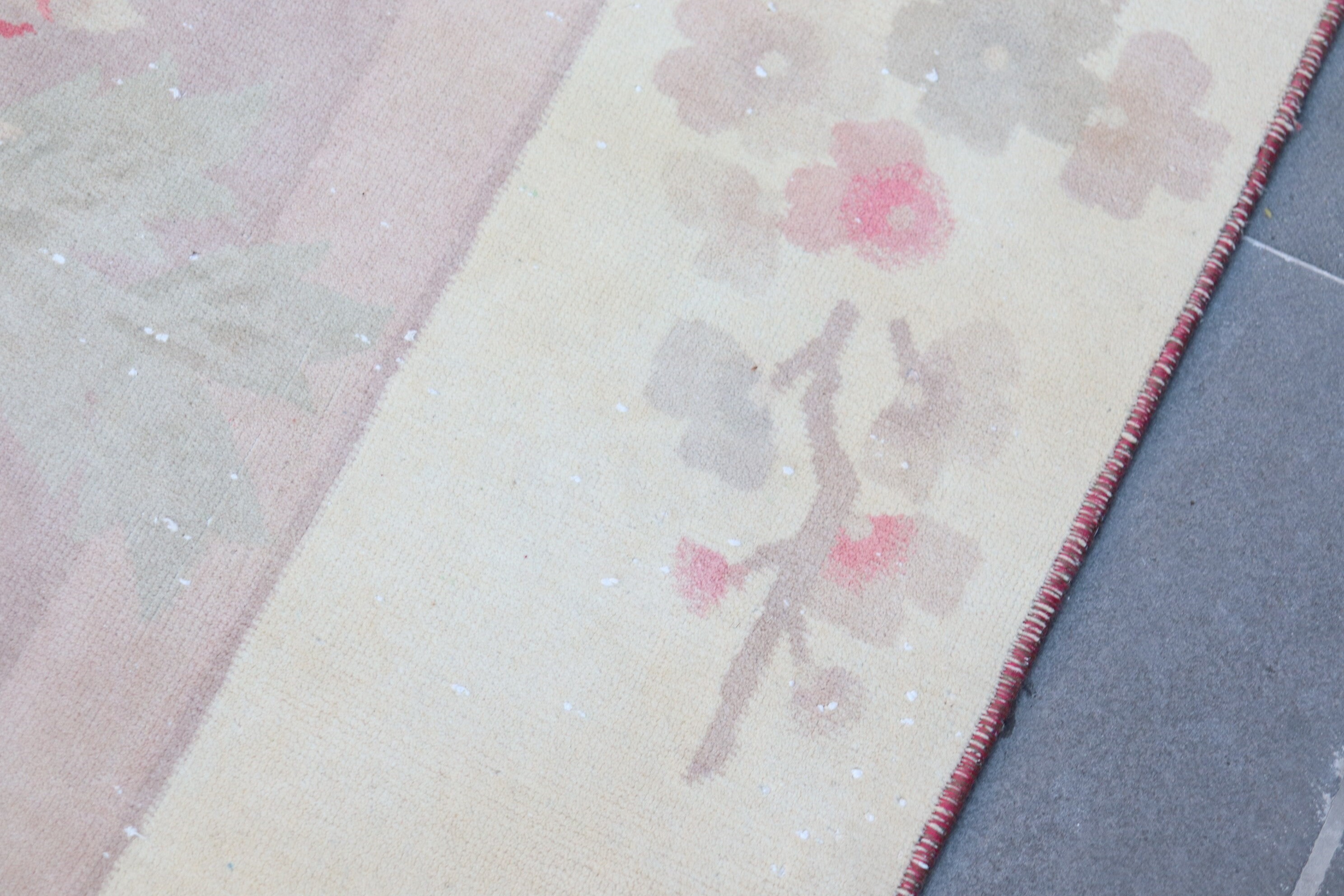 Living Room Rugs, Home Decor Rug, Cute Rugs, Vintage Rug, Turkish Rugs, Kitchen Rug, Pink Wool Rugs, Dining Room Rug, 6.5x9.7 ft Large Rugs