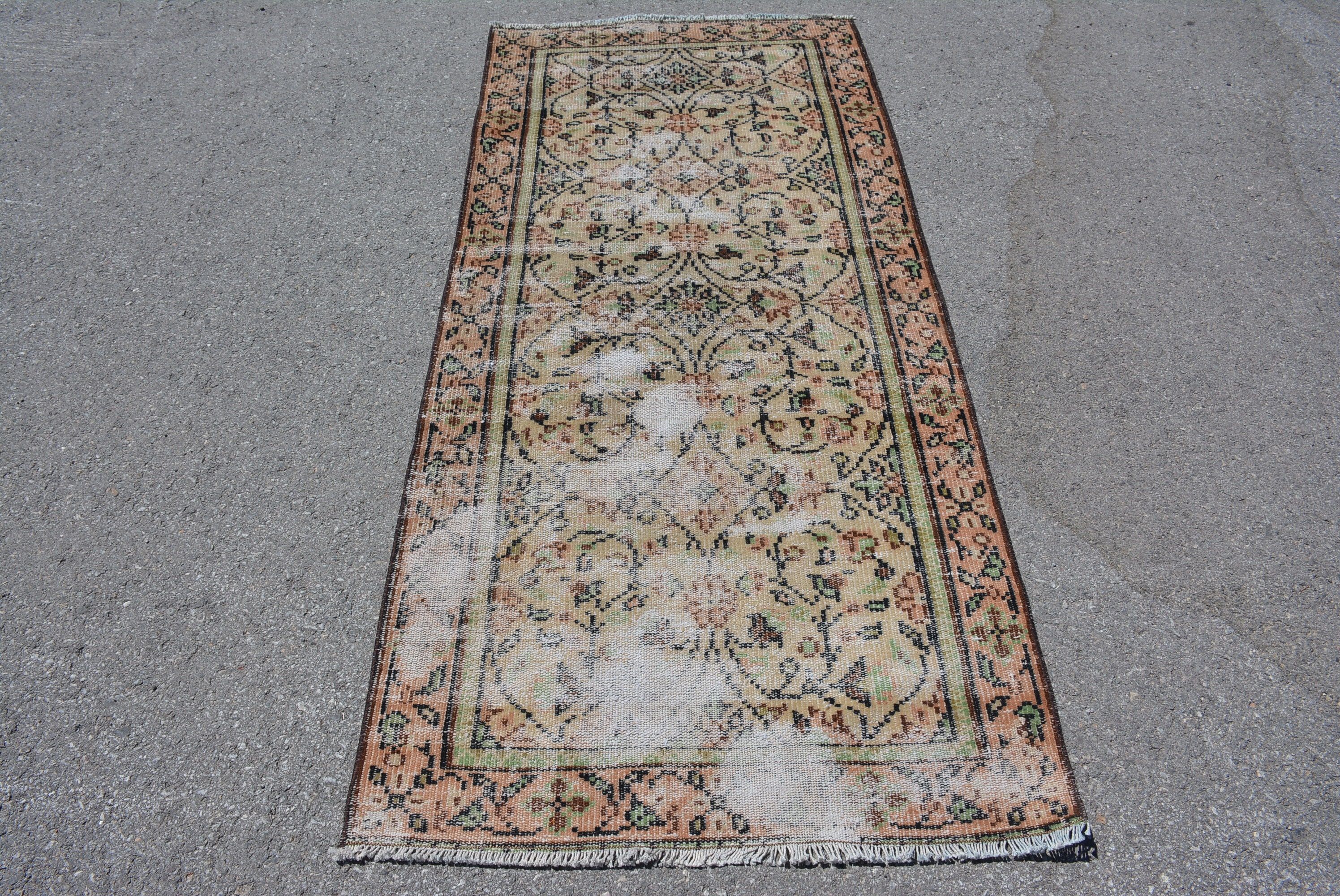 Kitchen Rug, Rugs for Entry, Entry Rug, Art Rugs, Moroccan Rugs, 3x6.6 ft Accent Rug, Vintage Rug, Colorful Rugs, Turkish Rugs, Office Rugs