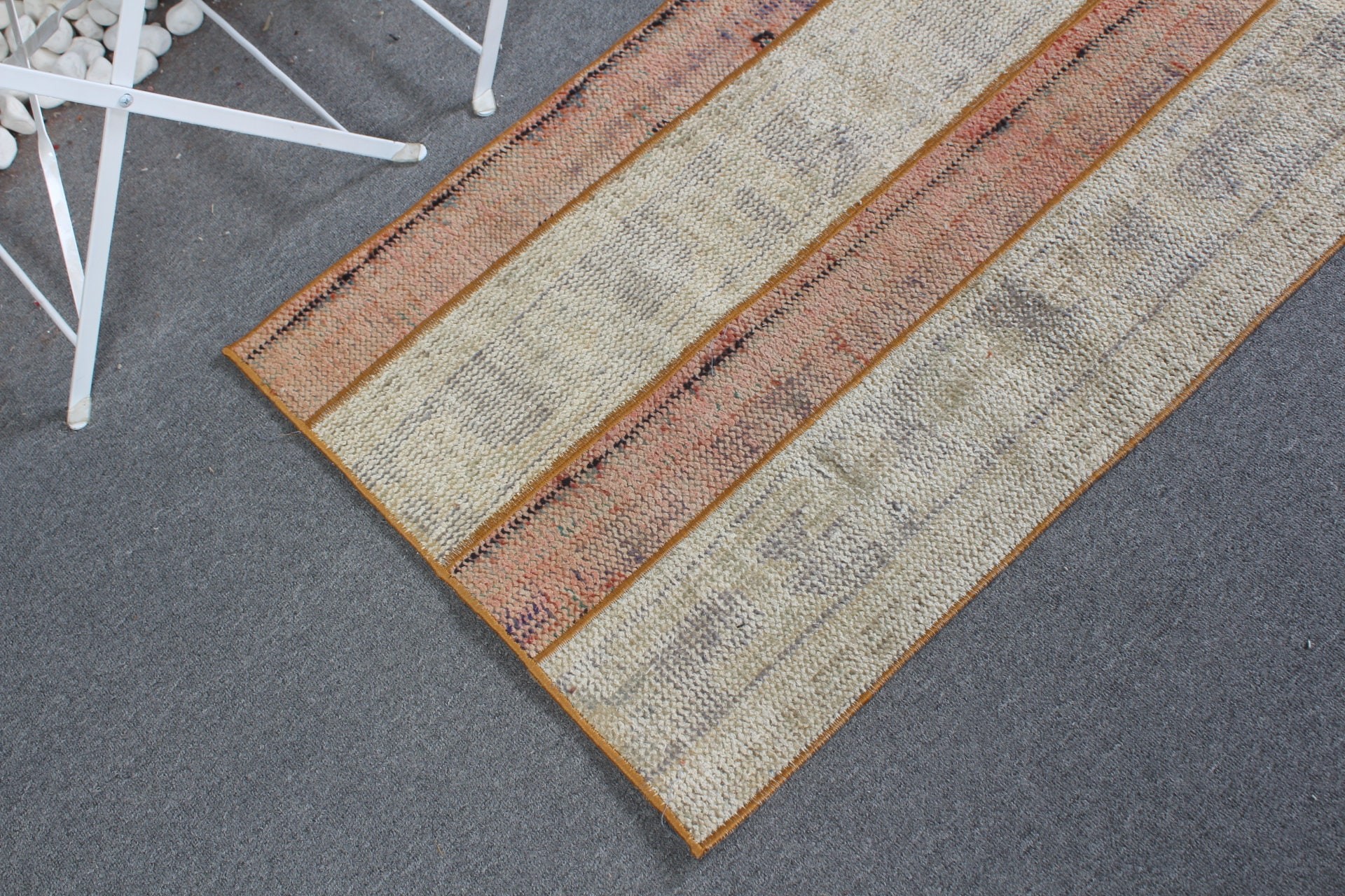 Bedroom Rug, Beige Bedroom Rug, 2.2x3.8 ft Small Rug, Vintage Rug, Door Mat Rug, Kitchen Rugs, Rugs for Kitchen, Antique Rug, Turkish Rug