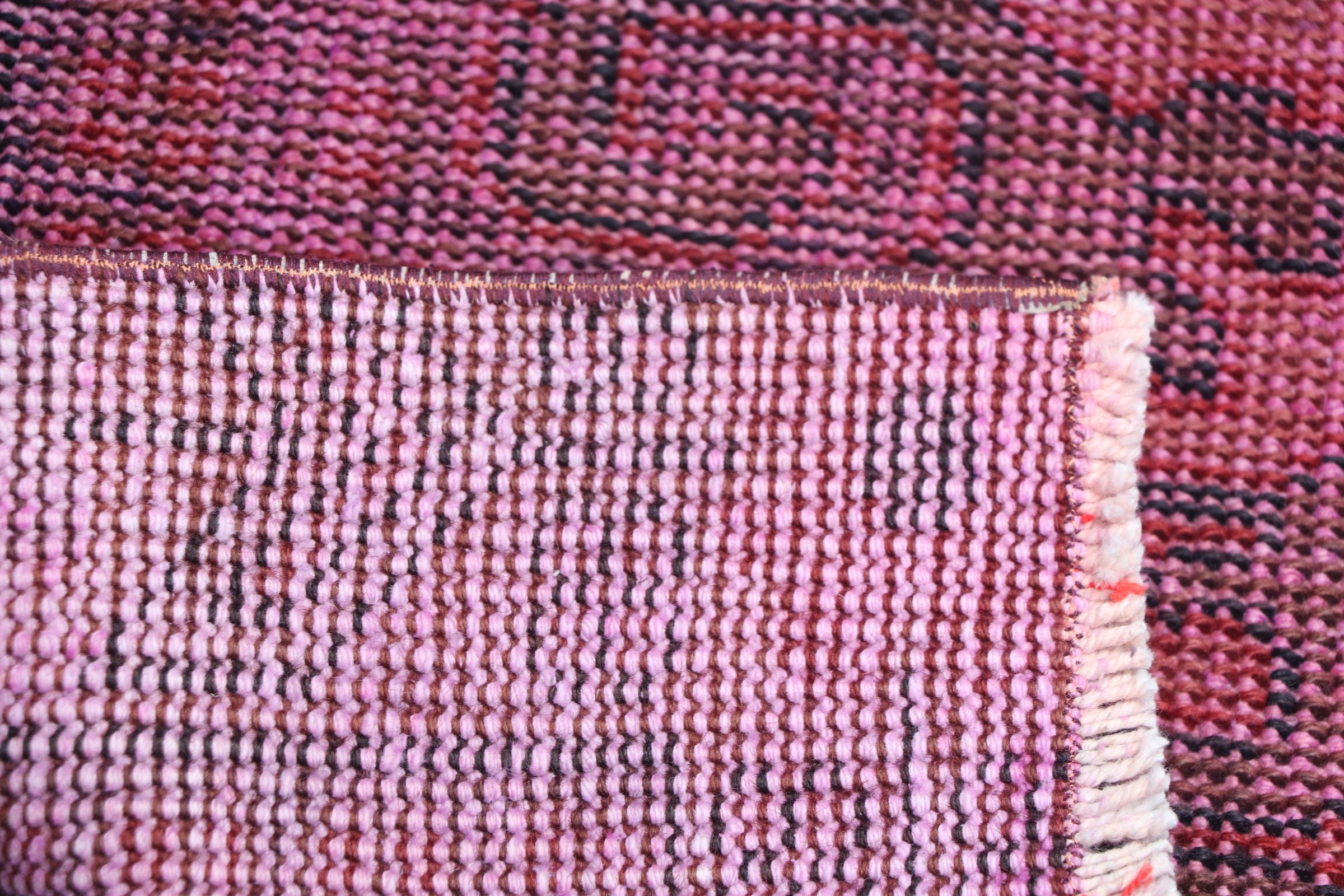 Entry Rug, Vintage Decor Rug, Cool Rug, Nursery Rugs, Vintage Rug, 1.6x3.4 ft Small Rug, Turkish Rugs, Purple Oriental Rug