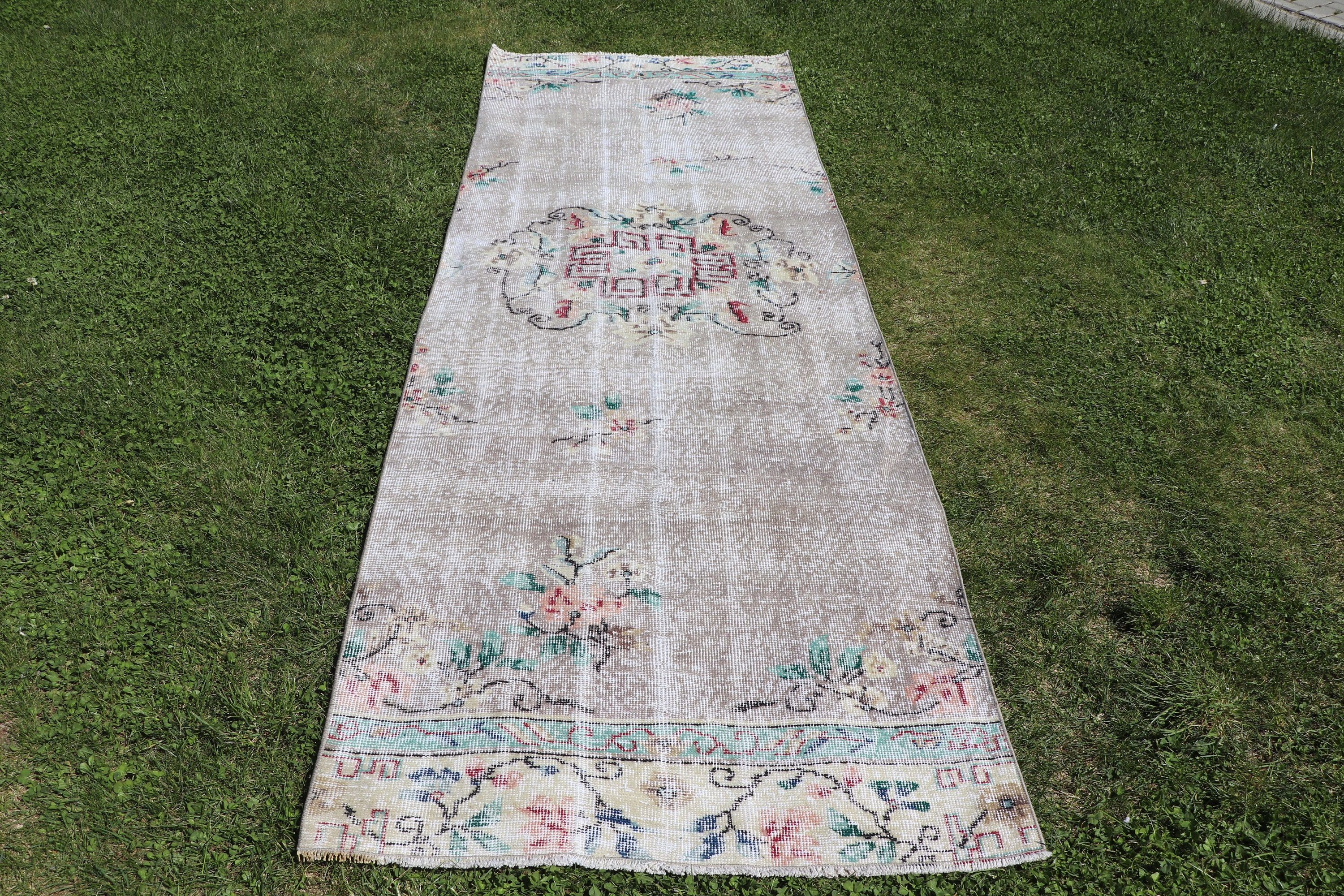 Kabile Halıları, Türk Halısı, Vintage Halılar, 3.2x9.5 ft Runner Halısı, Koridor Halıları, Yün Halısı, Mutfak Halıları, Yatak Odası Halısı, Bronz Yatak Odası Halıları