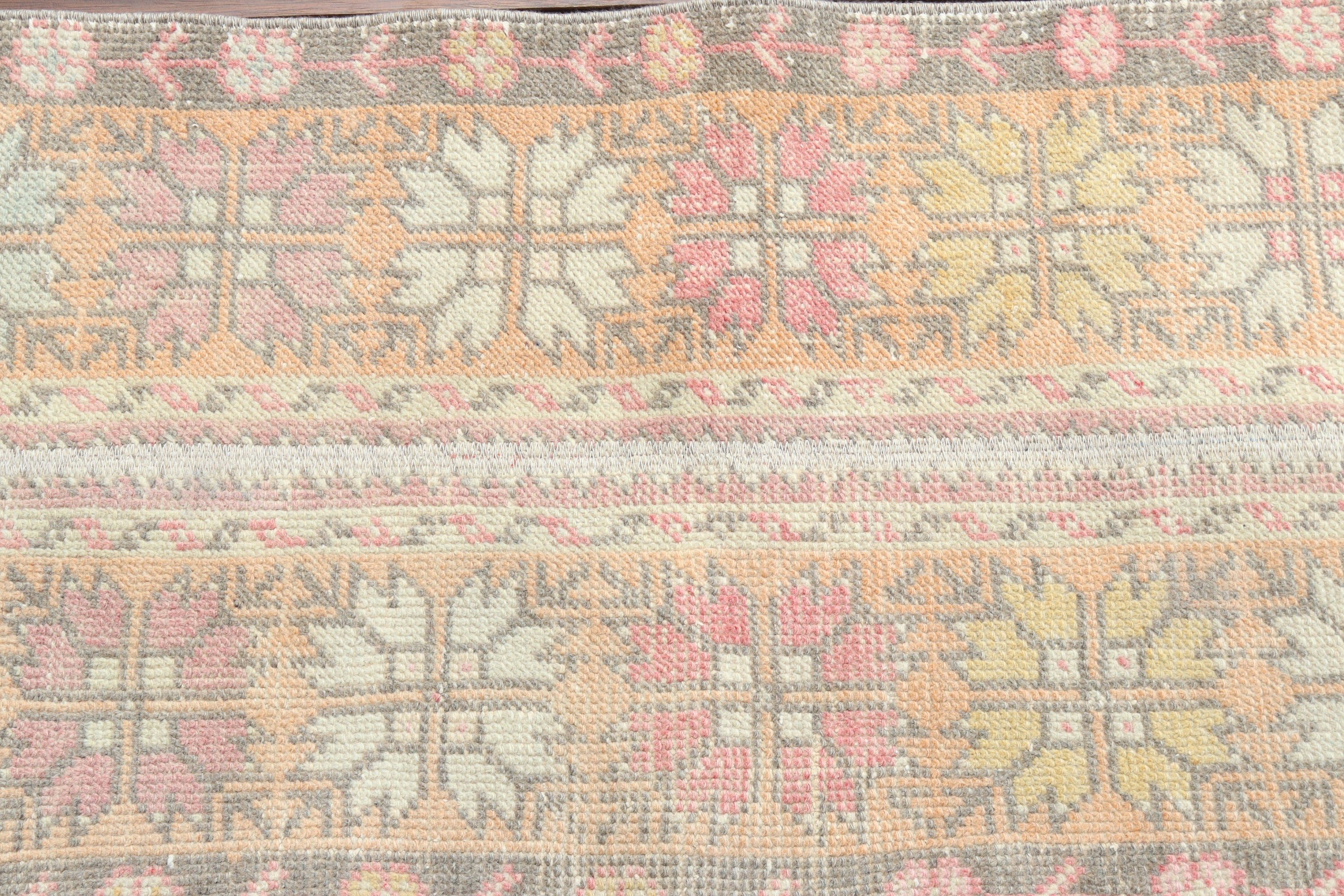 Lüks Halı, Kahverengi 1.8x8.7 ft Runner Halı, Türk Halısı, Yatak Odası Halısı, Koridor Halıları, Vintage Halılar, Beni Ourain Runner Halıları