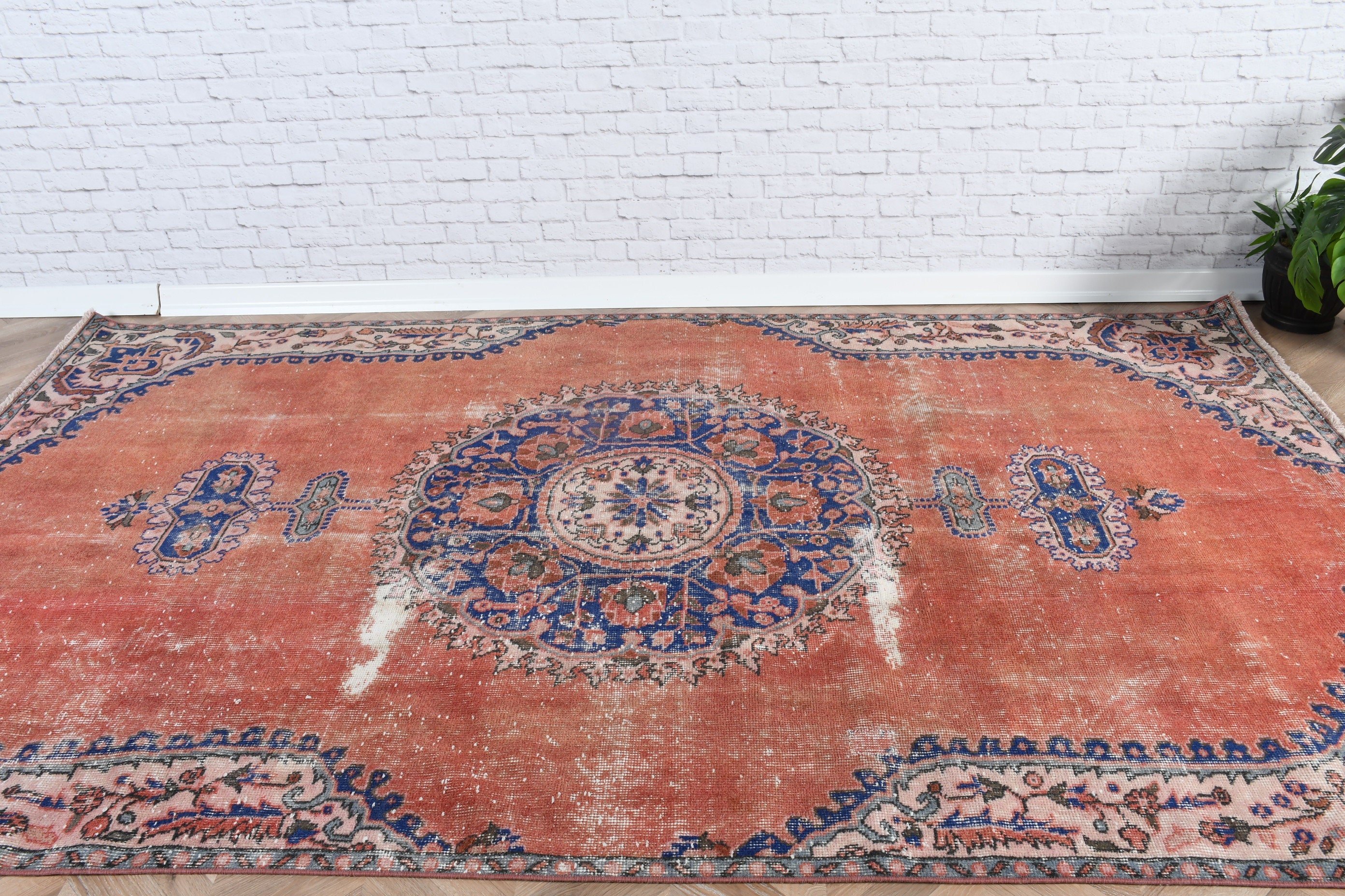 5.4x9.2 ft Büyük Halılar, Yemek Odası Halısı, Türk Halıları, Geometrik Halılar, Vintage Halı, Salon Halıları, Lüks Halılar, Aztek Halısı, Kırmızı Mutfak Halısı