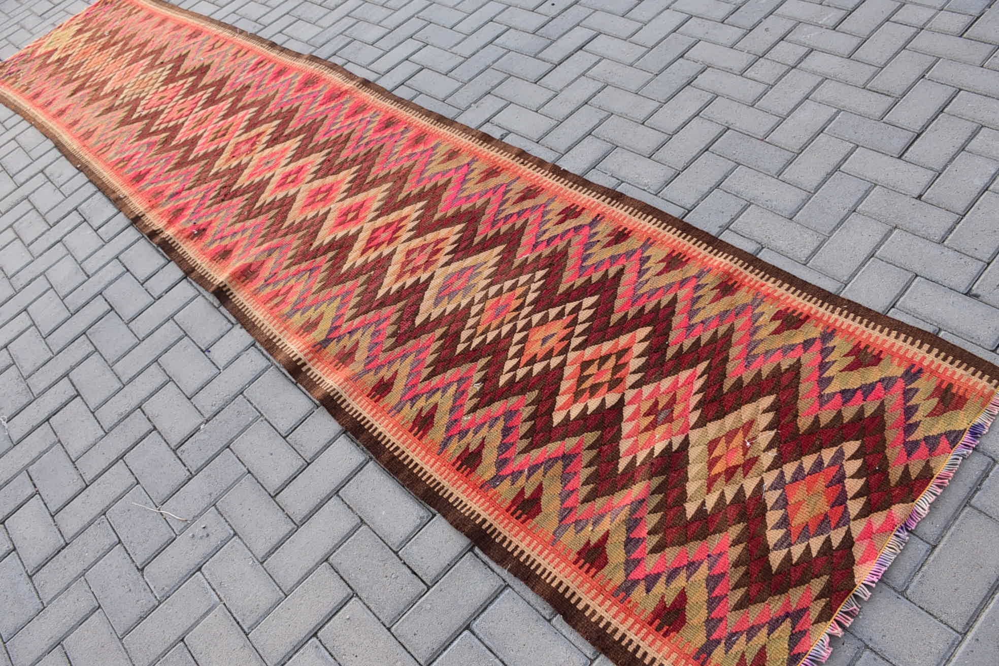 Anadolu Halıları, Runner Halıları, 2.8x13.5 ft Runner Halısı, Koridor Halıları, Ev Dekorasyonu Halıları, Mutfak Halıları, Vintage Halı, Türk Halısı, Kilim