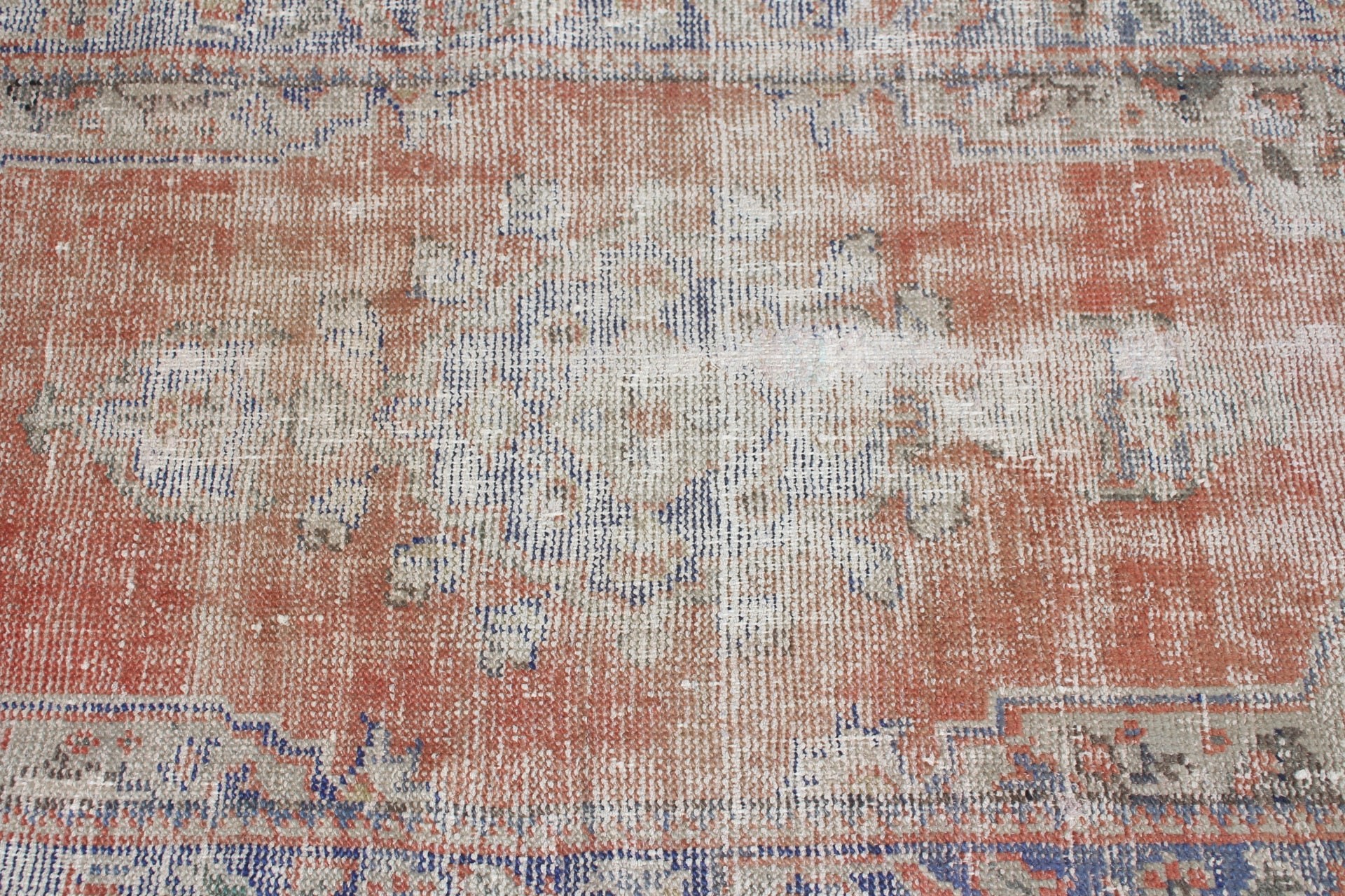 Antique Rug, Vintage Rug, Rugs for Kitchen, Turkish Rug, Nursery Rug, Bedroom Rugs, Red  2.4x4.8 ft Small Rug, Oushak Rugs