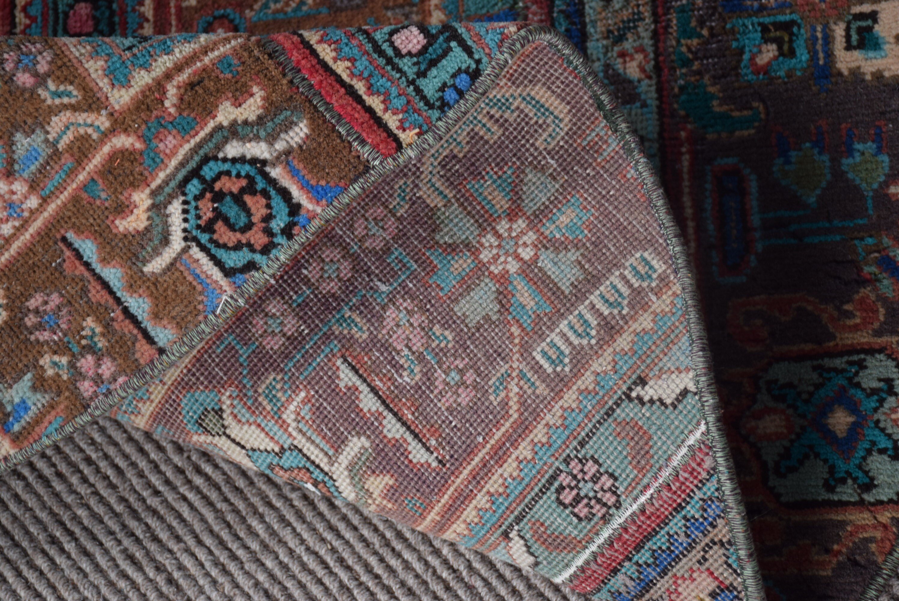 Yün Halılar, Vintage Halı, Kahverengi Zemin Halısı, Yatak Odası Halısı, 4x4 ft Accent Halısı, Mutfak Halısı, Fas Halısı, Türk Halısı, Giriş Halıları, Parlak Halı