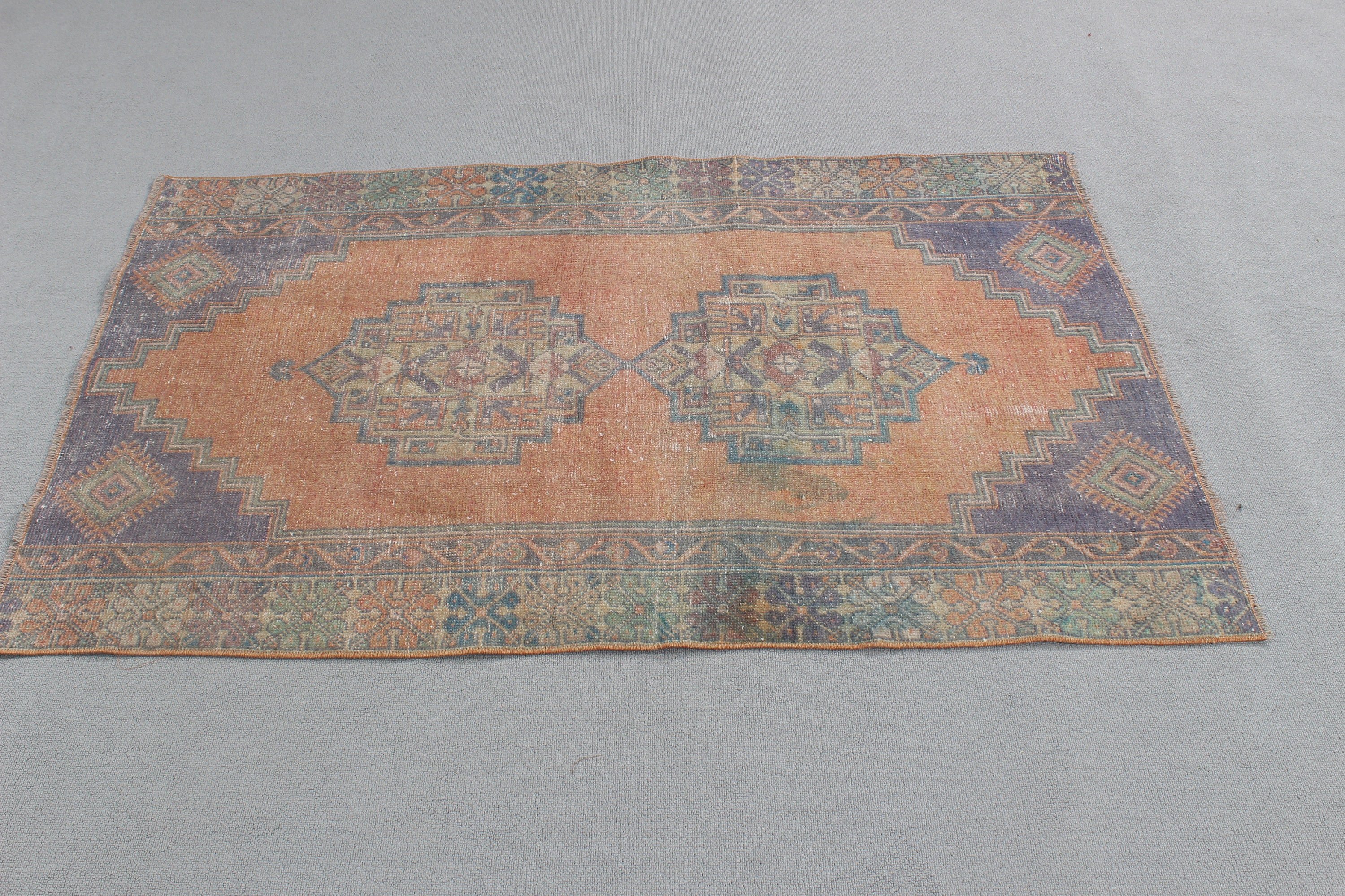 Vintage Halı, Ev Dekorasyonu Halıları, Türk Halısı, Mutfak Halıları, Vintage Vurgu Halısı, Kırmızı Mutfak Halıları, 3.1x4.9 ft Accent Halıları, Antika Halı