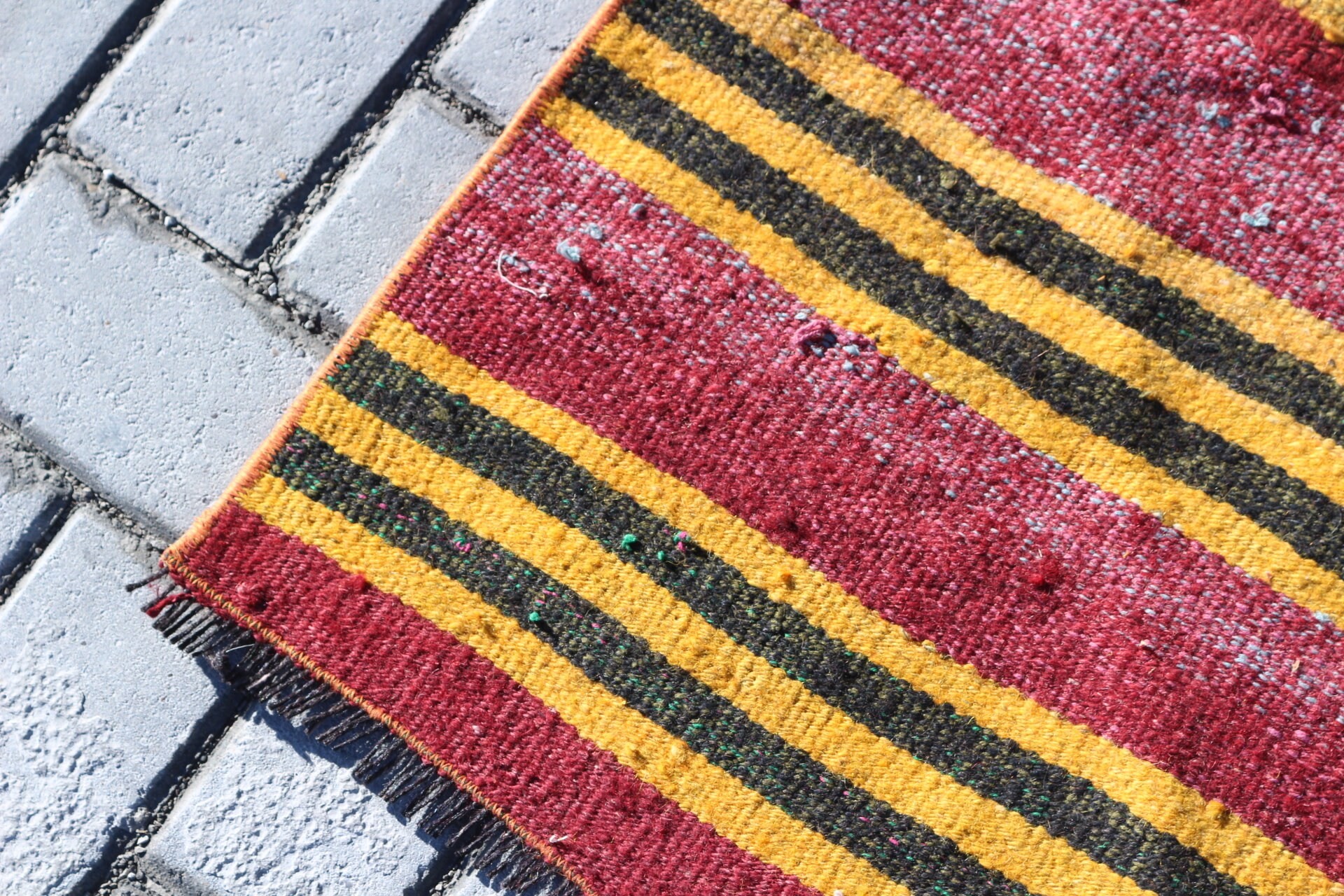 4.3x8.6 ft Area Rug, Bedroom Rug, Rugs for Area, Vintage Rugs, Kitchen Rug, Red Cool Rugs, Nomadic Rug, Wool Rug, Kilim, Turkish Rugs