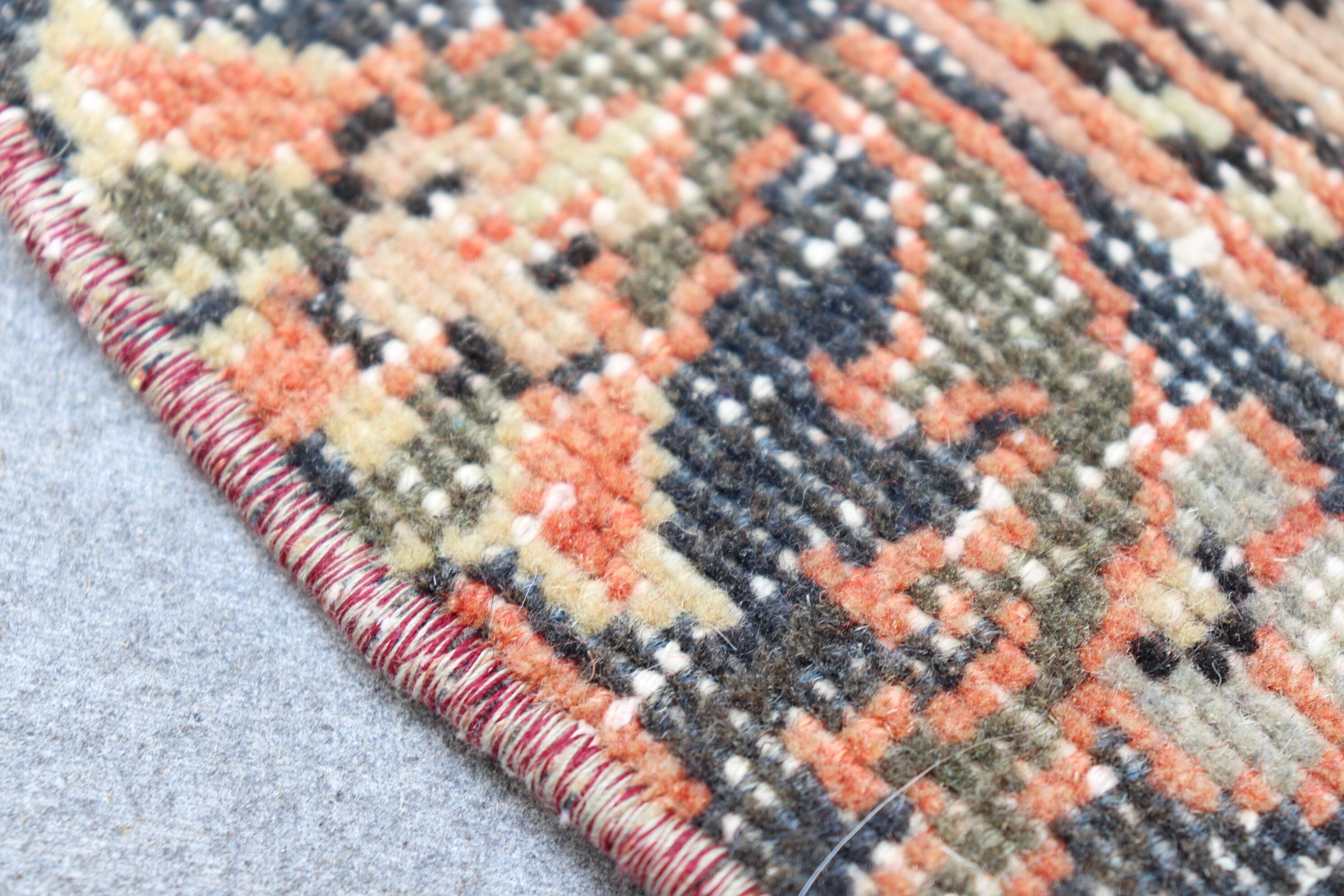 Kitchen Rug, Purple Oriental Rug, Cool Rugs, Turkish Rug, Bedroom Rug, Rugs for Wall Hanging, 2.2x2.3 ft Small Rugs, Art Rugs, Vintage Rug